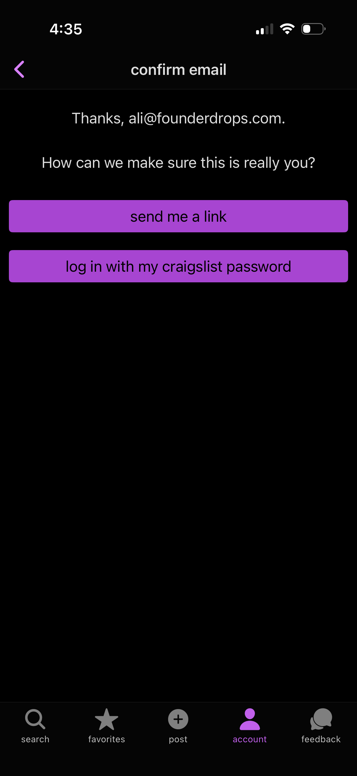 craigslist app screenshot 4