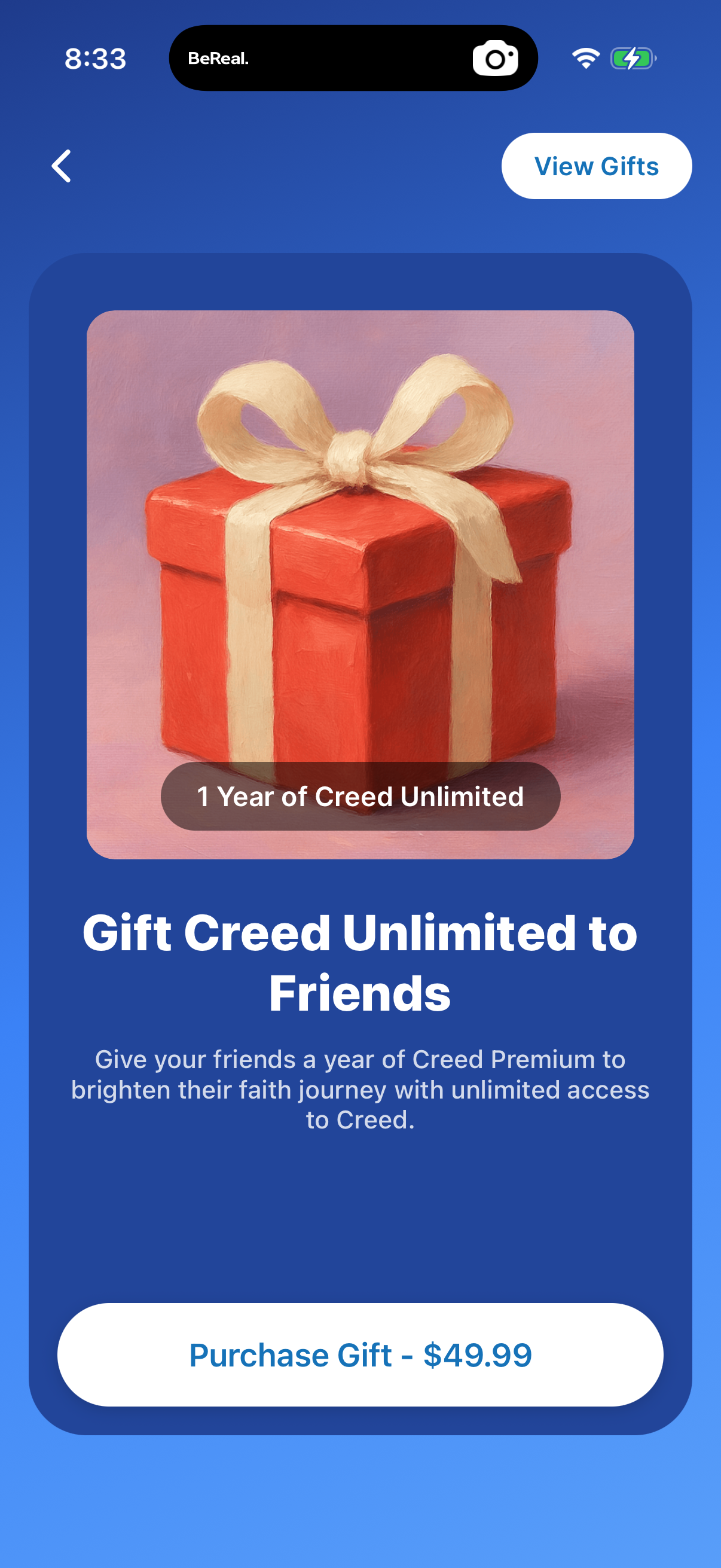 Creed app screenshot 2