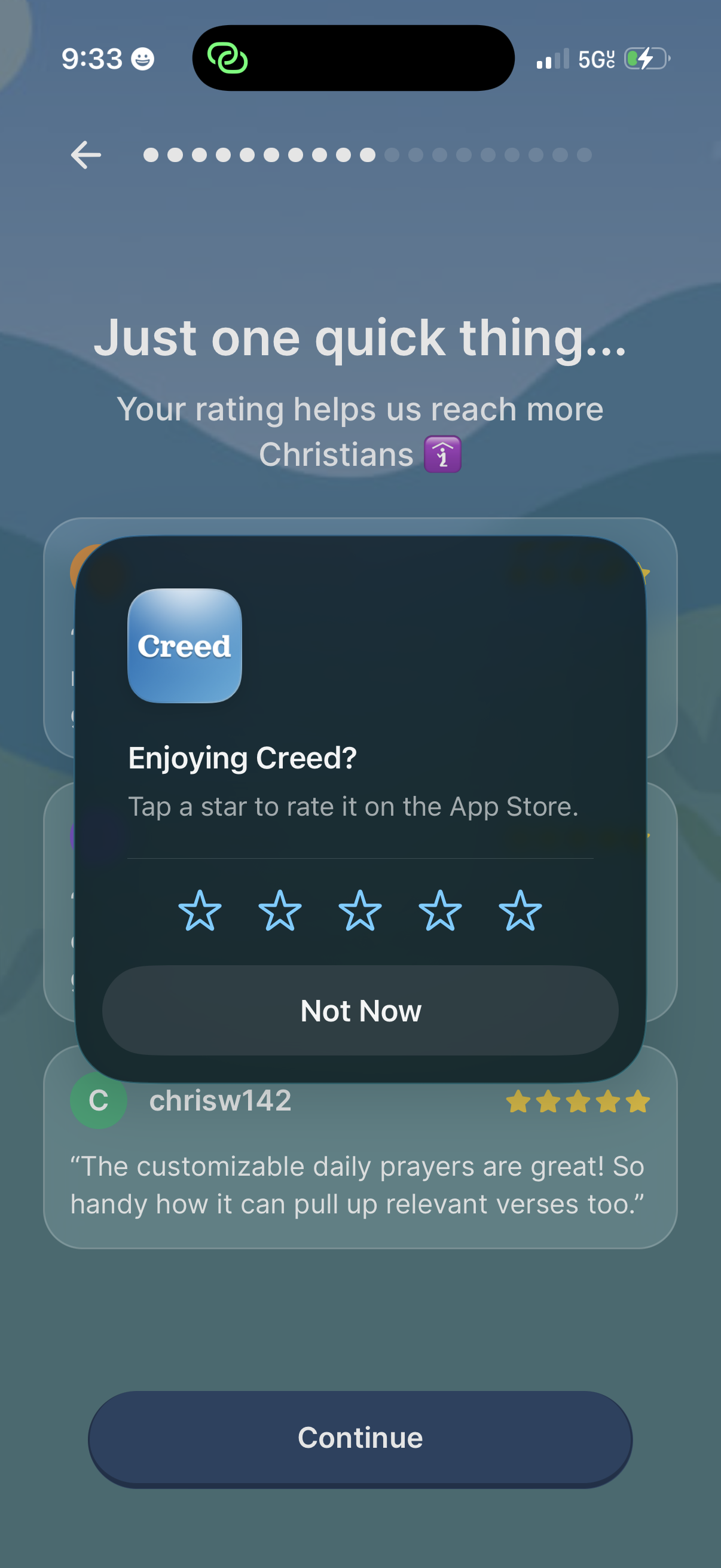 creed screen