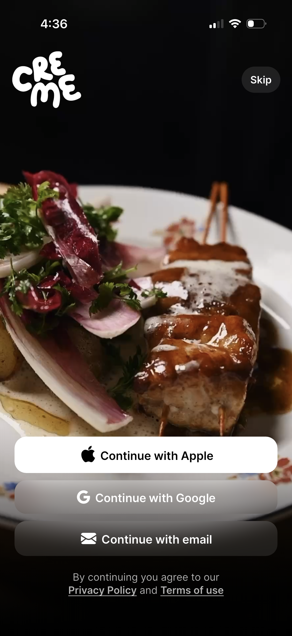 creme app screenshot 3