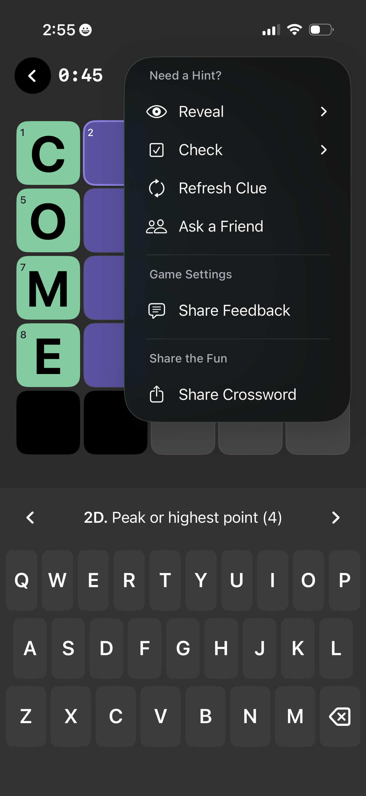 crossword-chef check answers