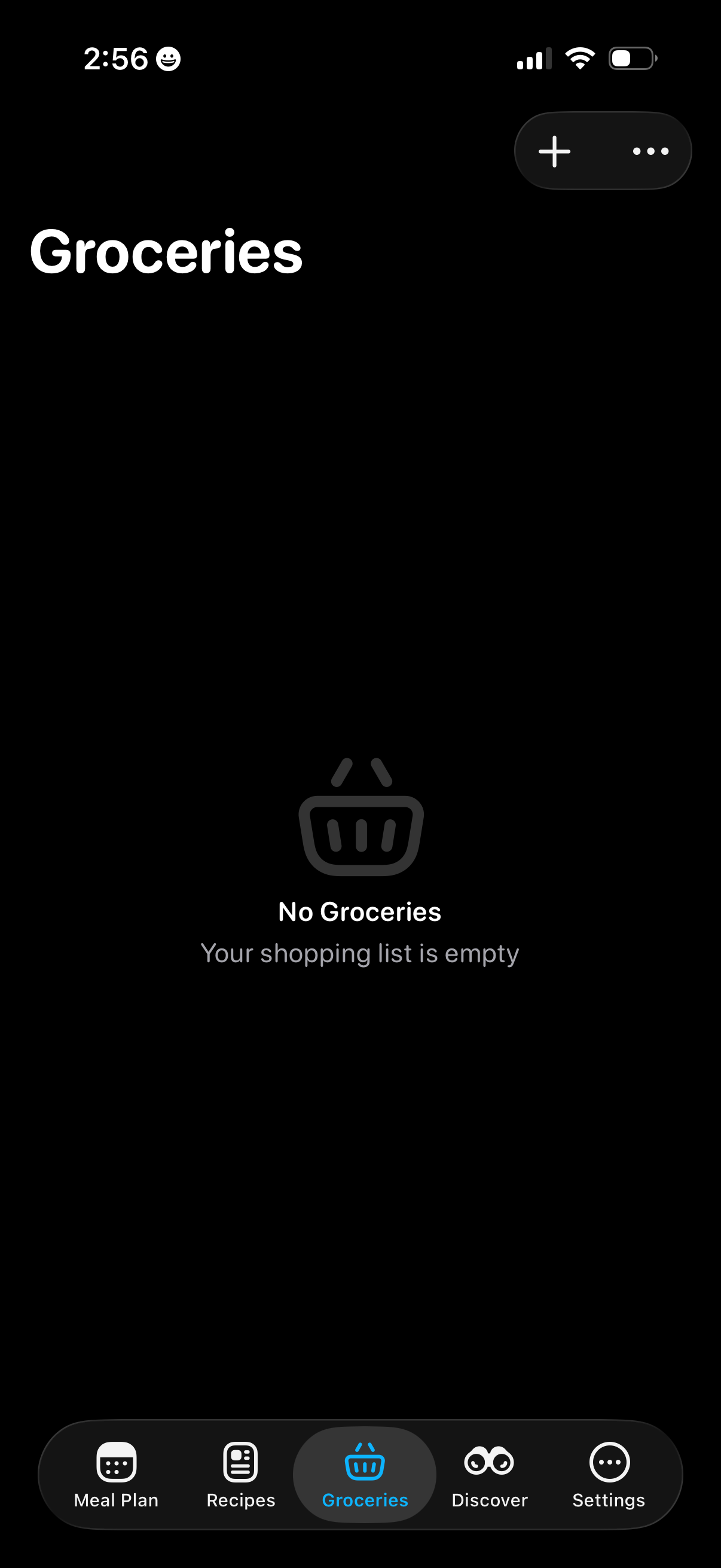 crouton check off grocery item