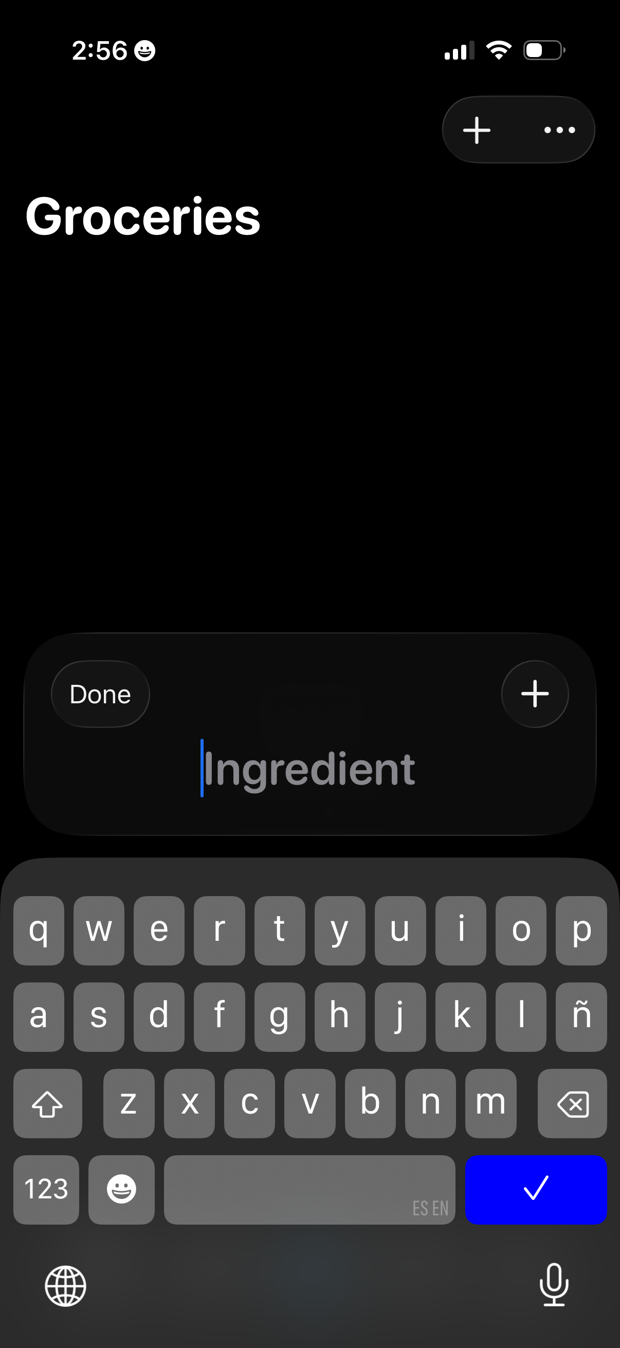 crouton add grocery items