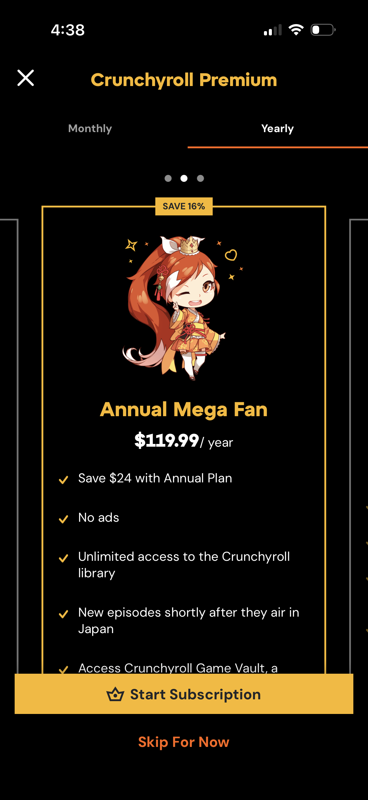 crunchyroll app screenshot 31