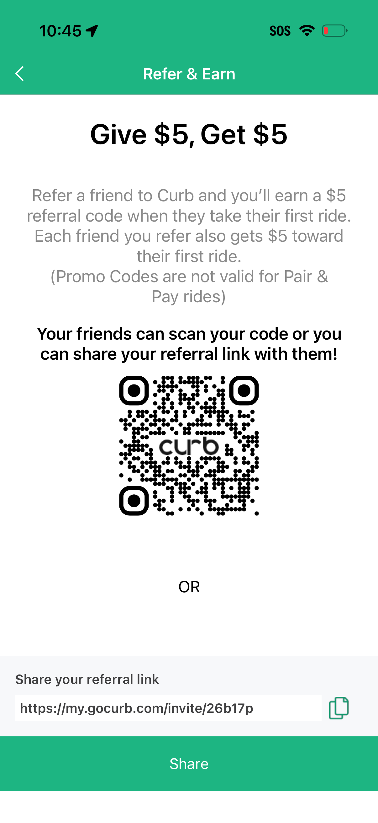 curb app screenshot 2