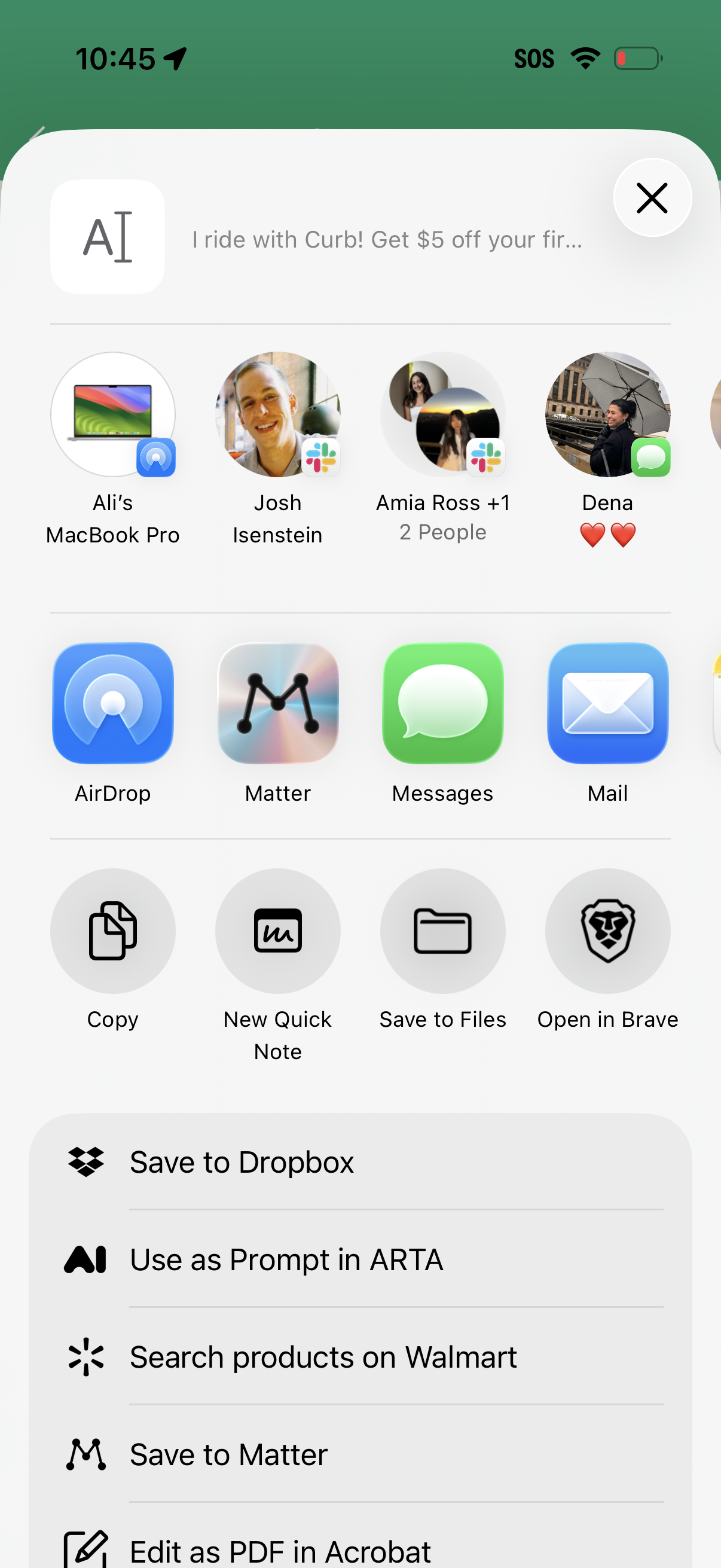 curb app screenshot 1