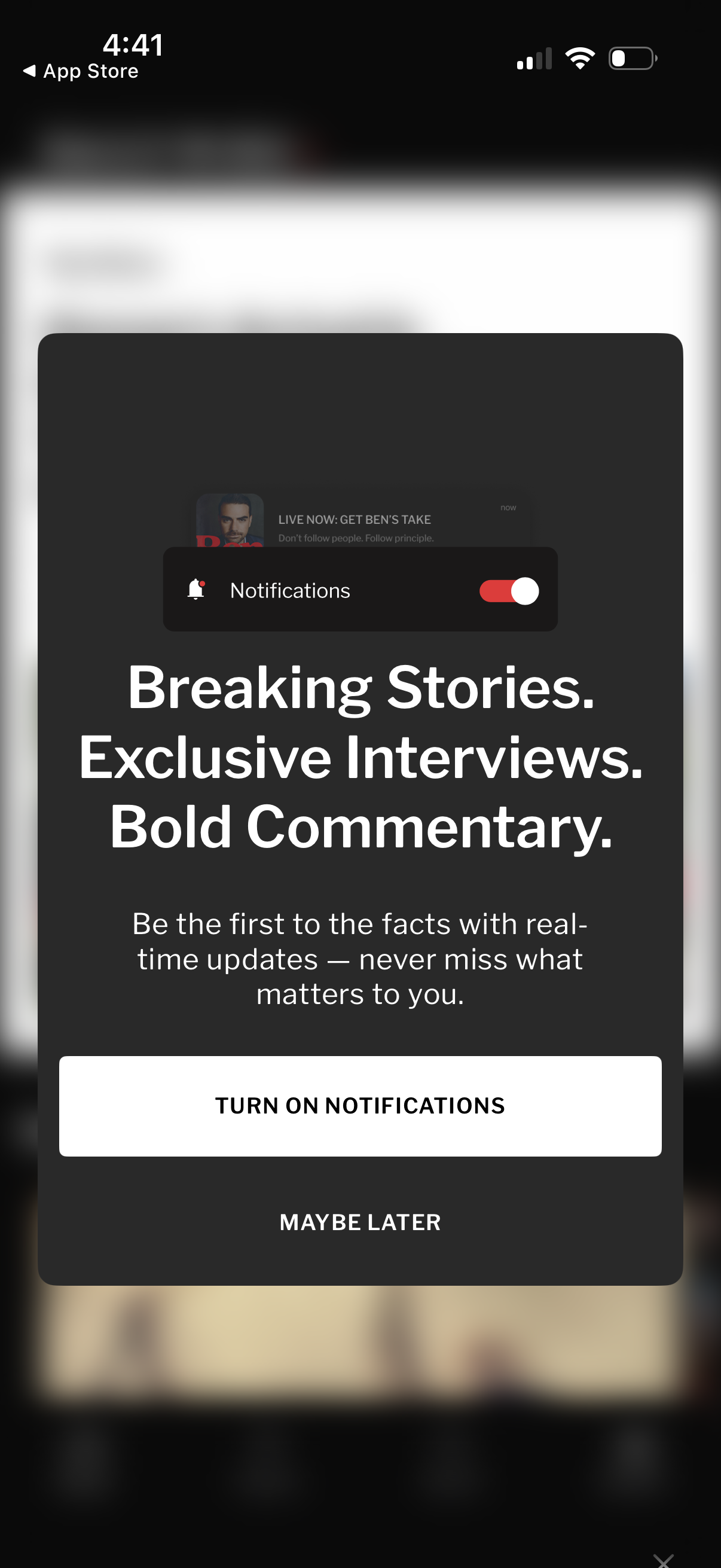 daily-wire app screenshot 3