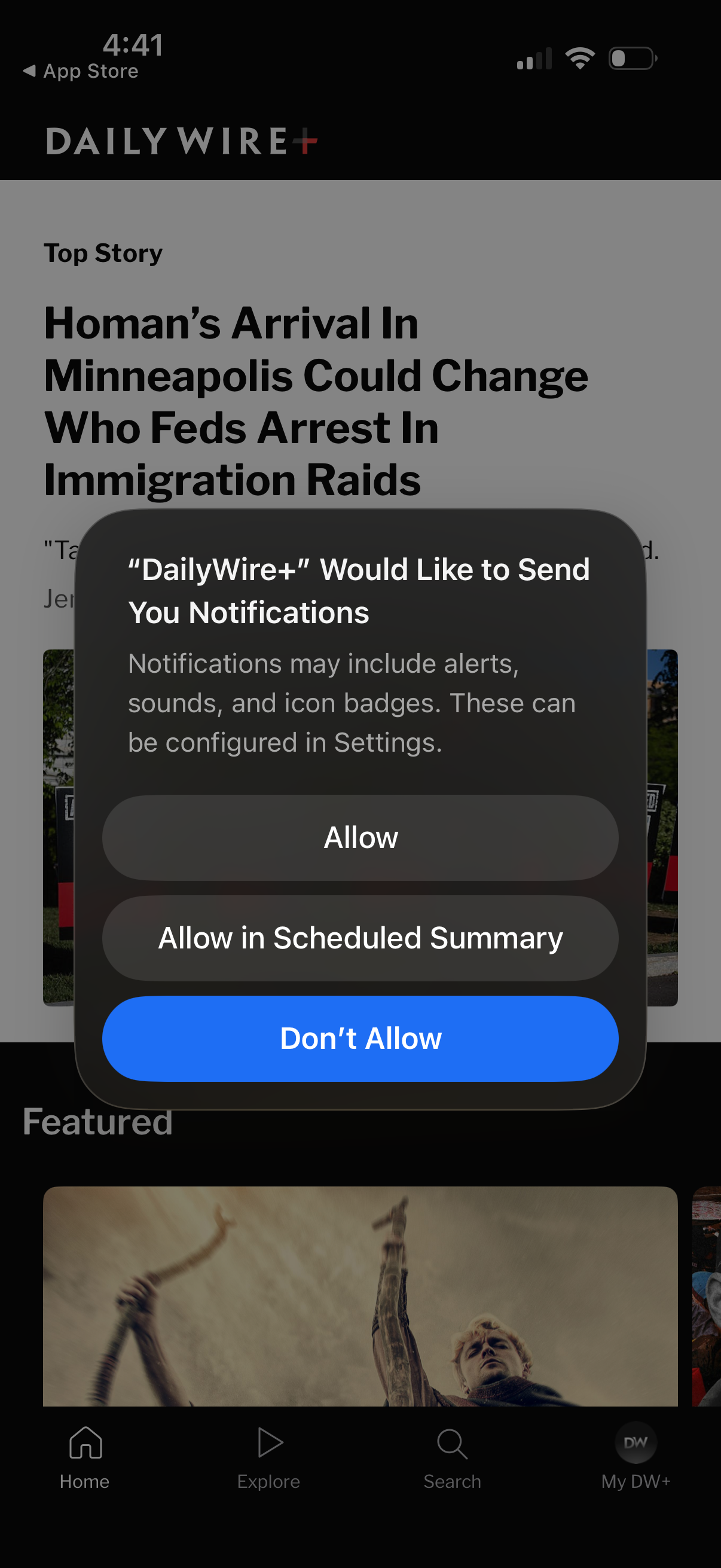 daily-wire app screenshot 2