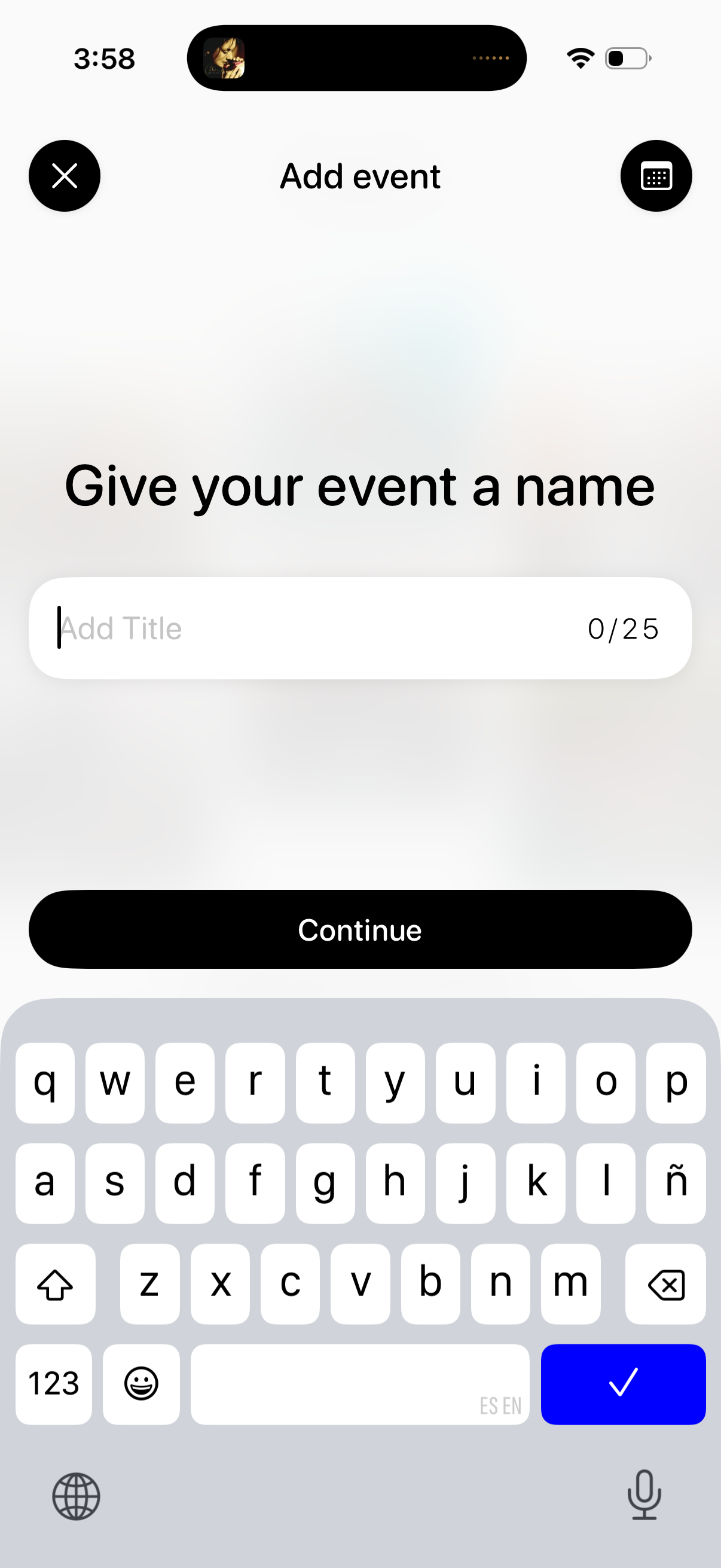 days create event from home