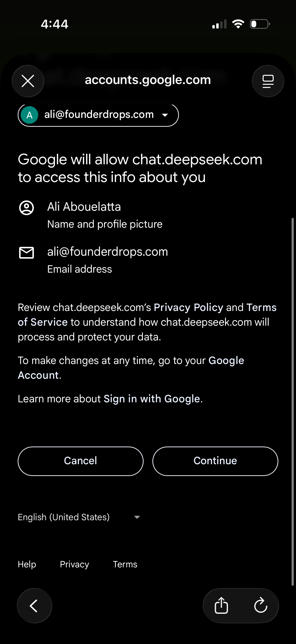 deepseak app screenshot 4