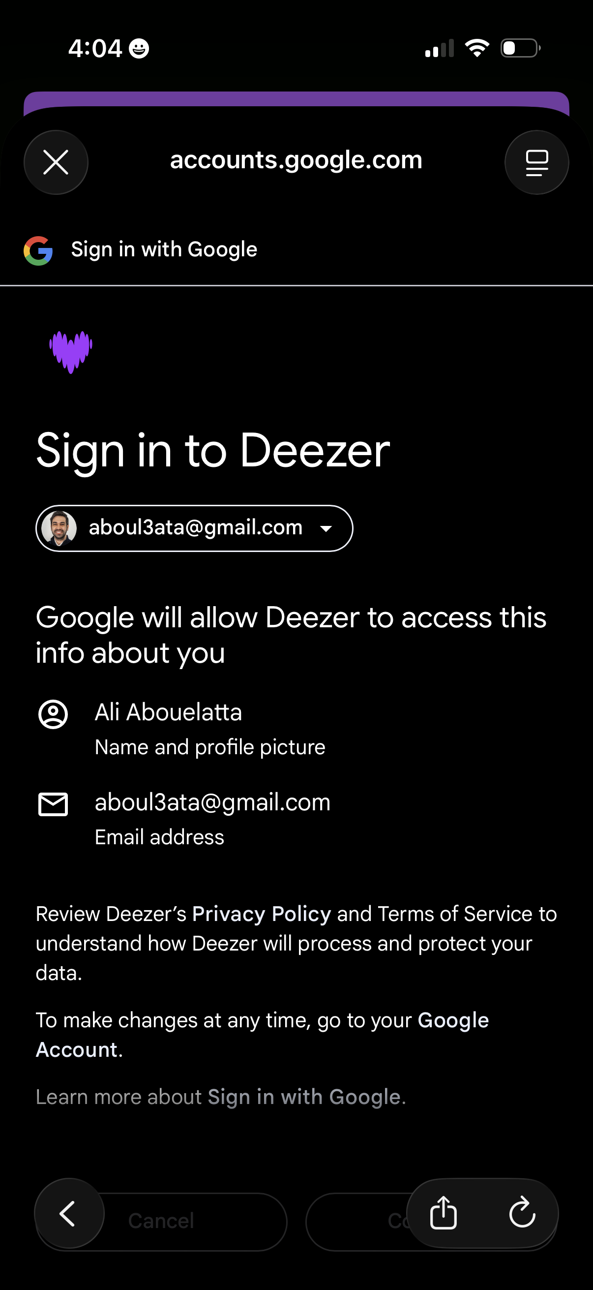 deezer app screenshot 113