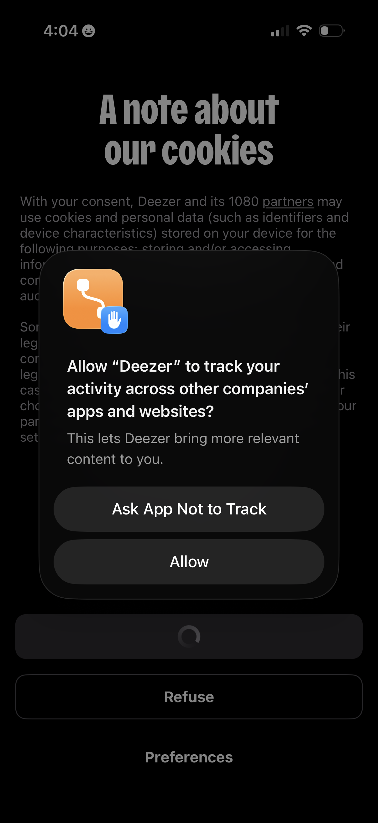 deezer app screenshot 108