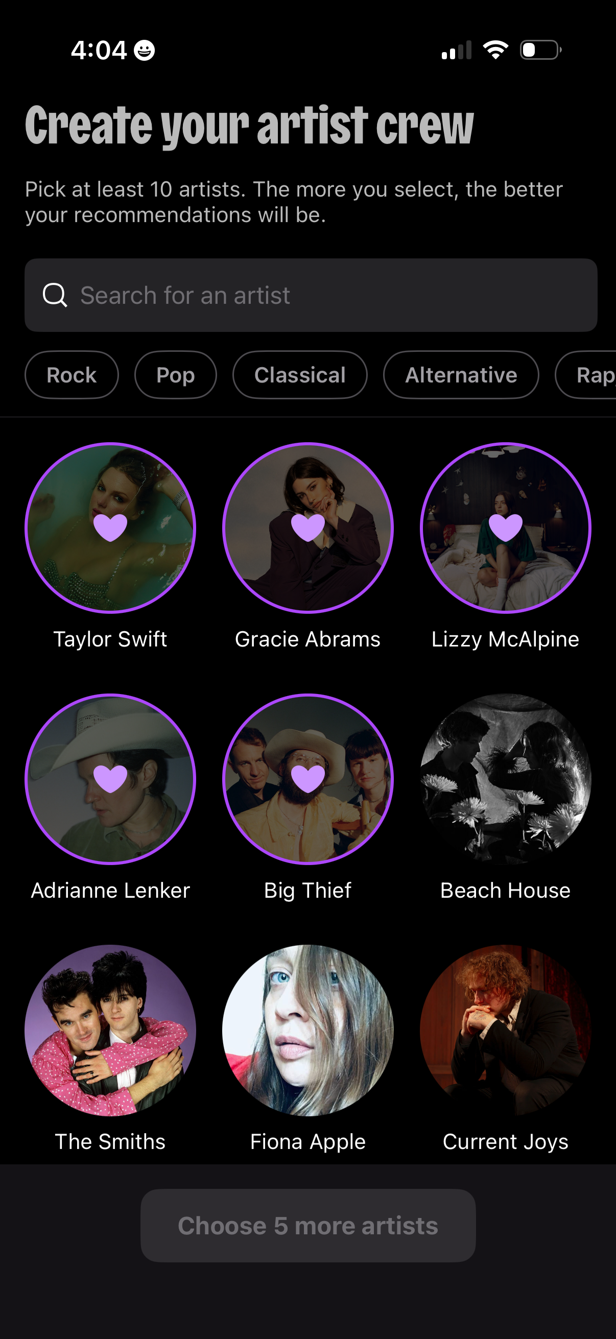 deezer app screenshot 105
