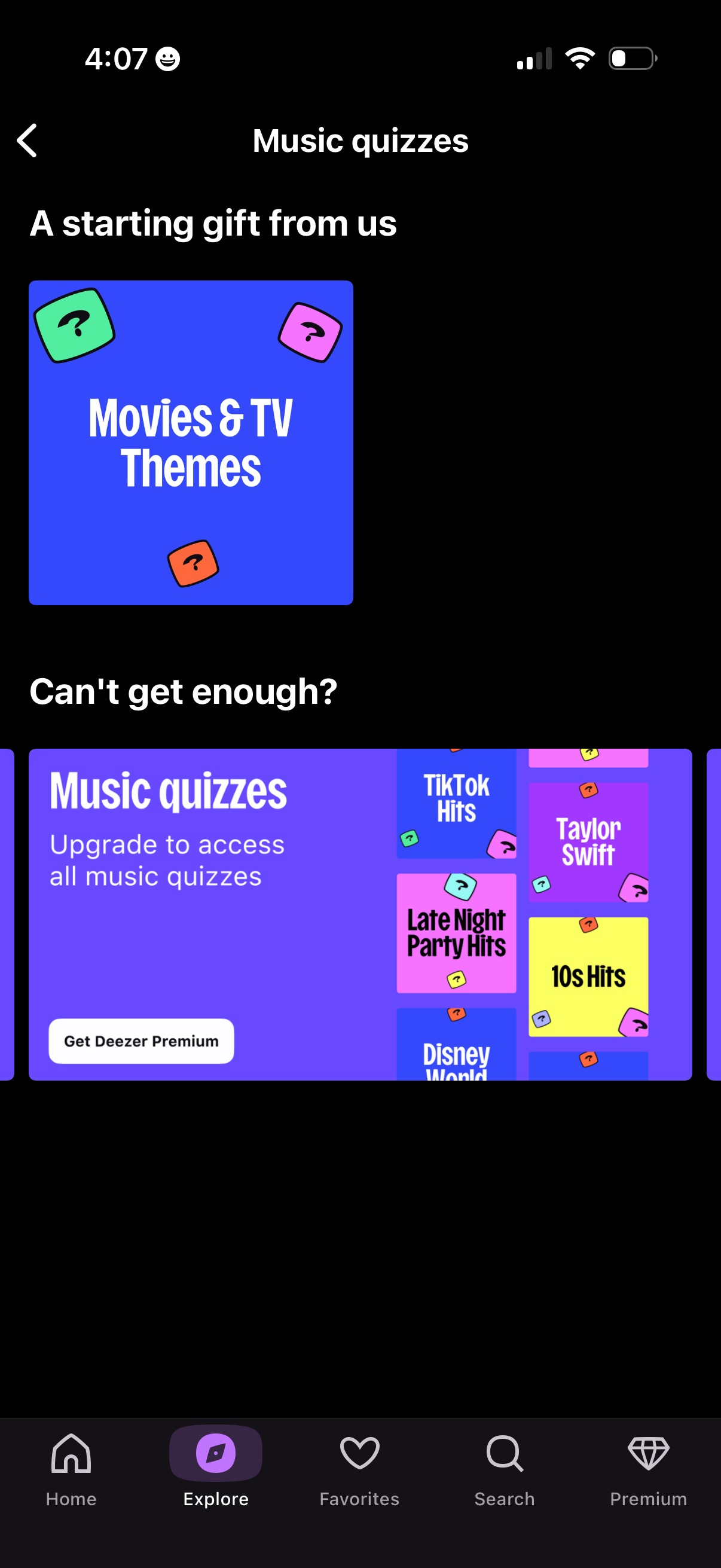 deezer app screenshot 42