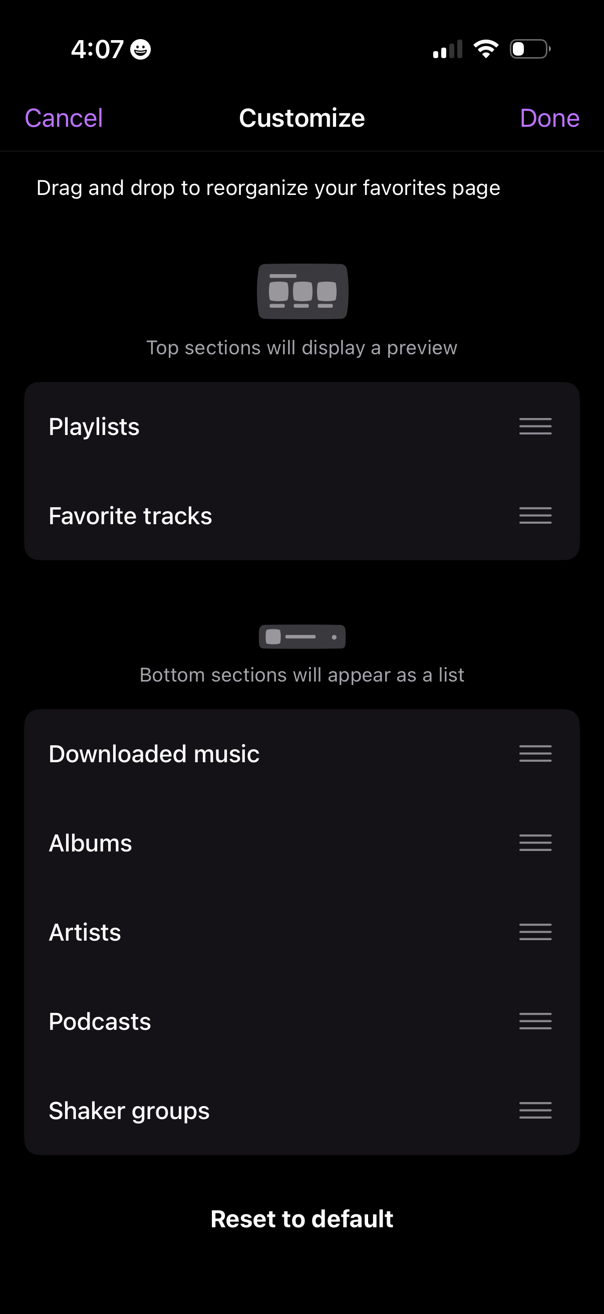 deezer app screenshot 34