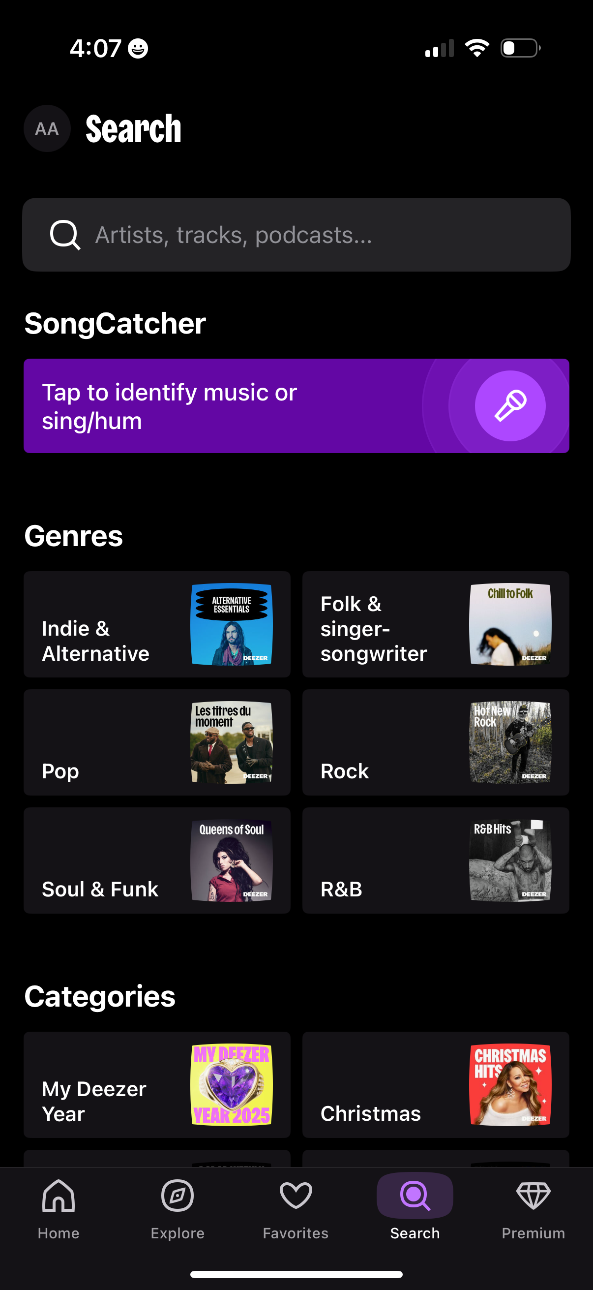 deezer app screenshot 33