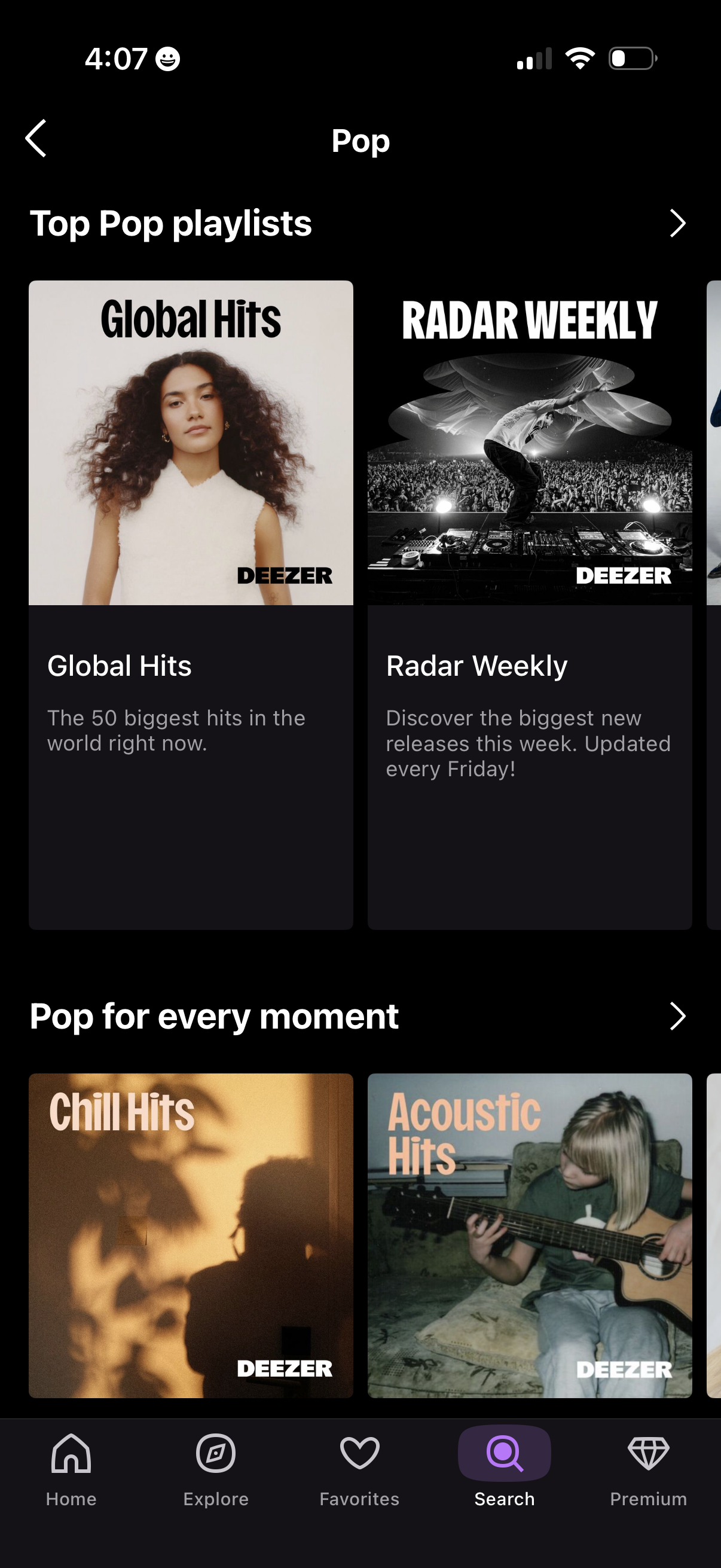 deezer app screenshot 30