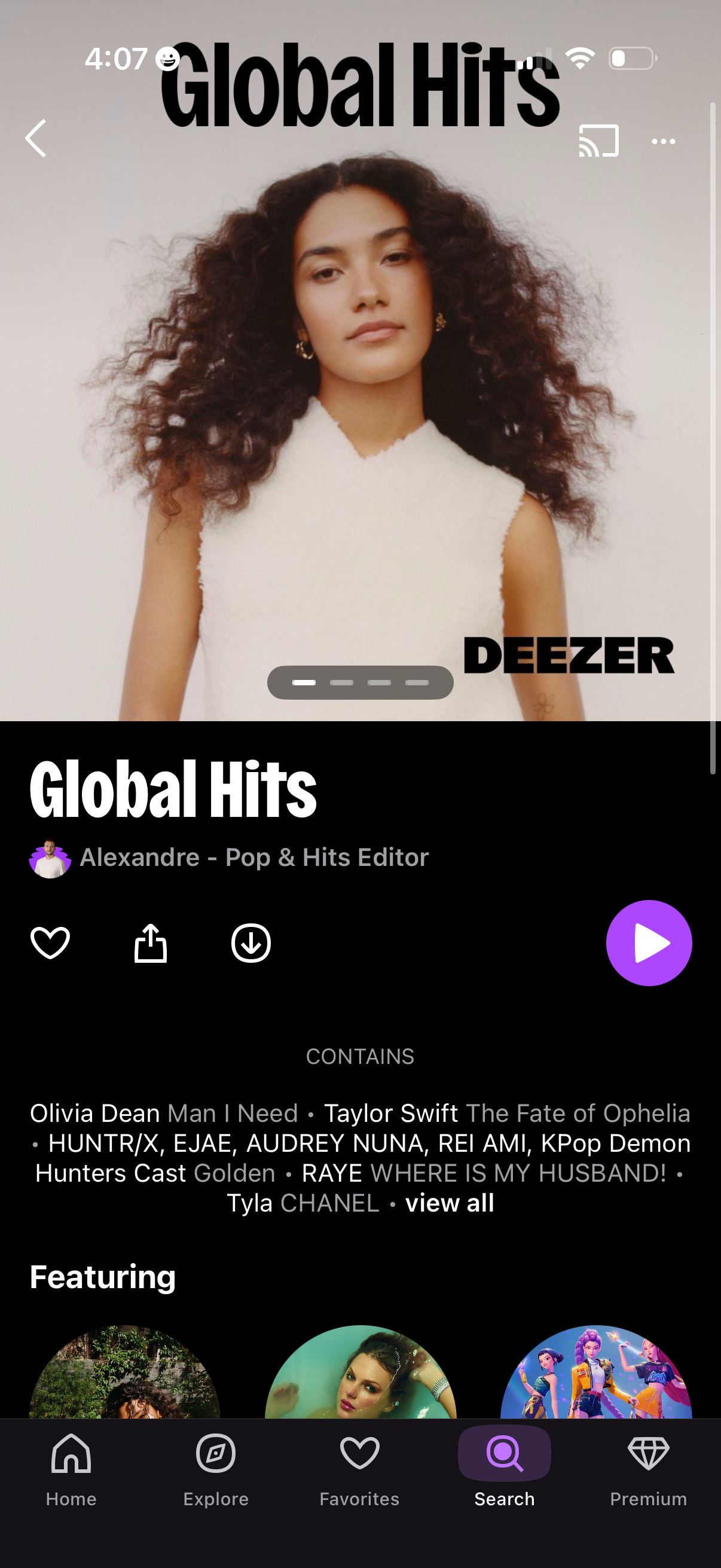 deezer app screenshot 29
