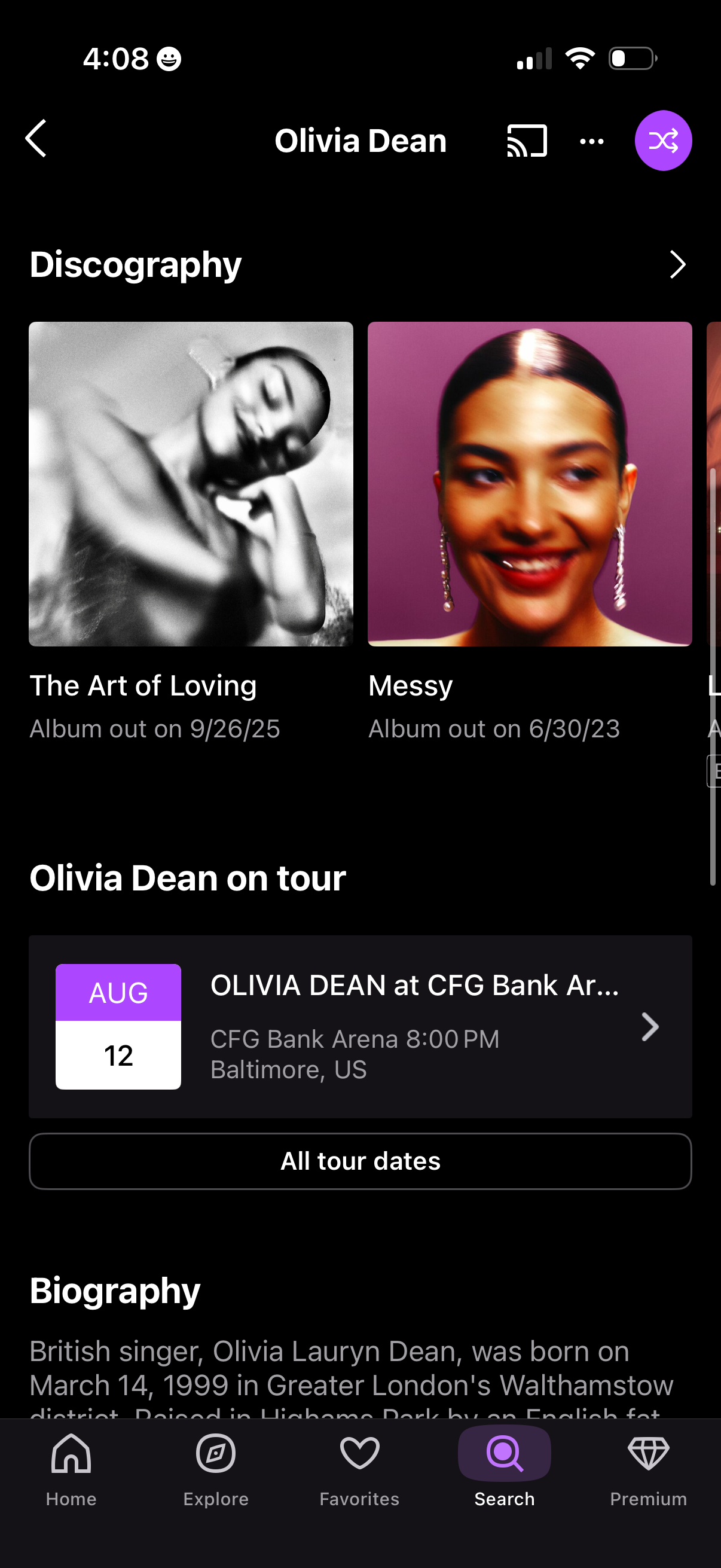 deezer app screenshot 26