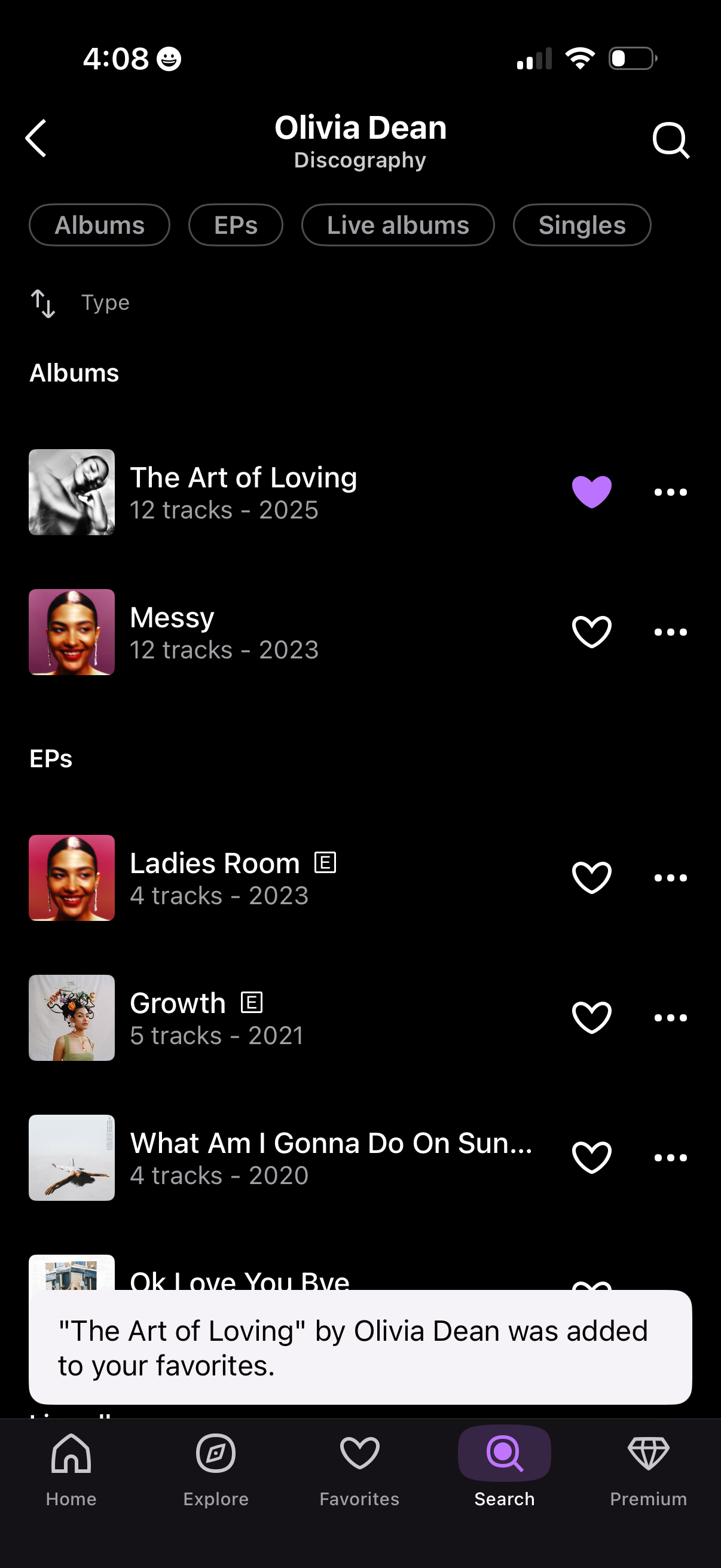 deezer app screenshot 23