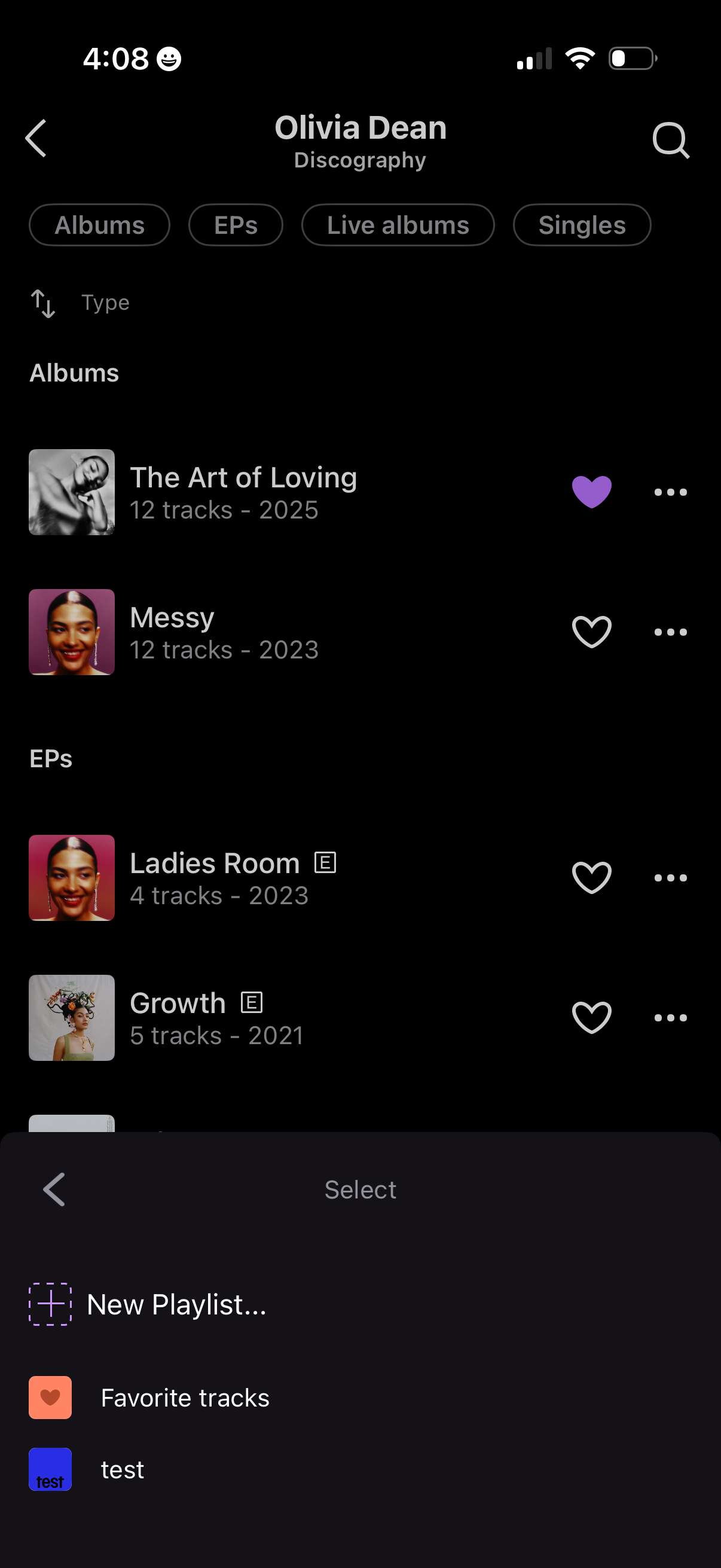 deezer app screenshot 22
