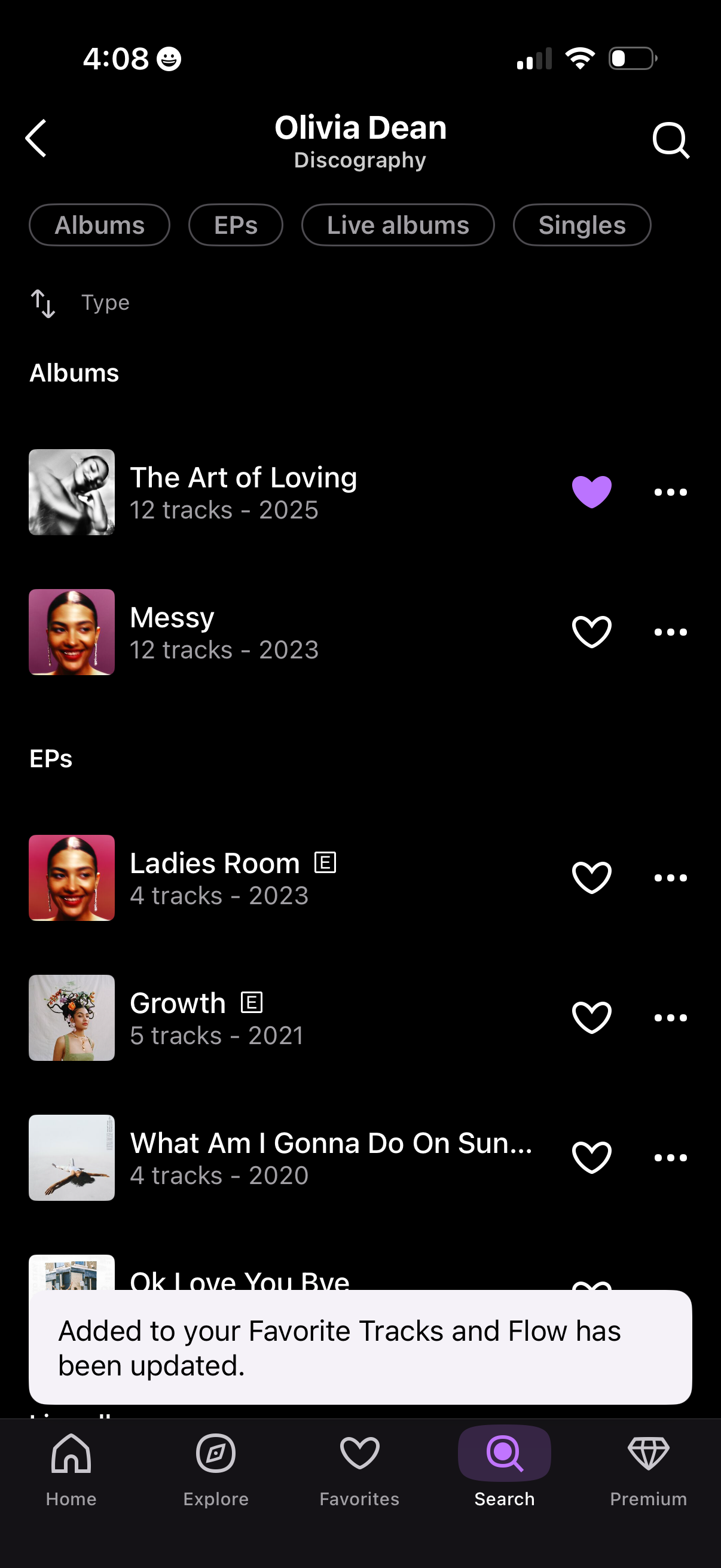 deezer app screenshot 21