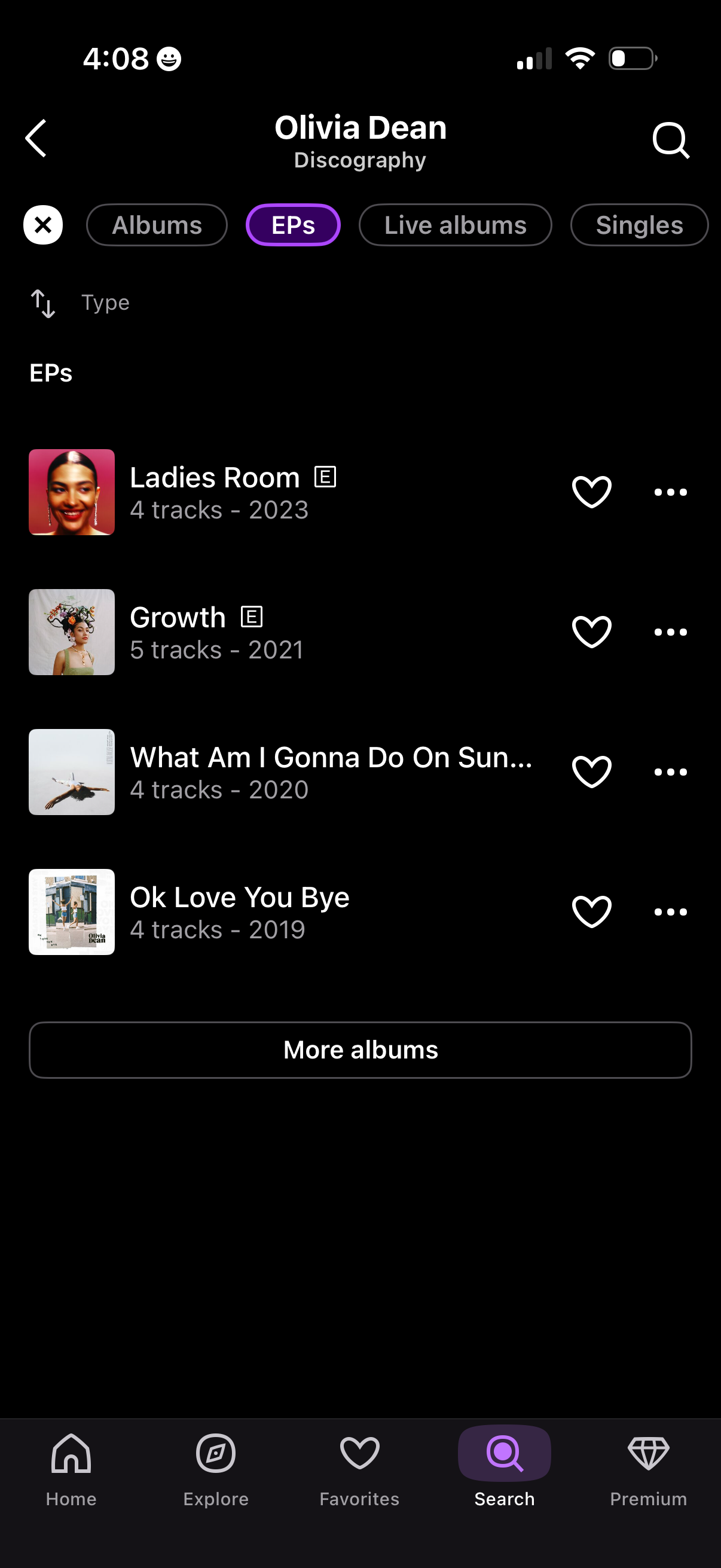deezer app screenshot 20