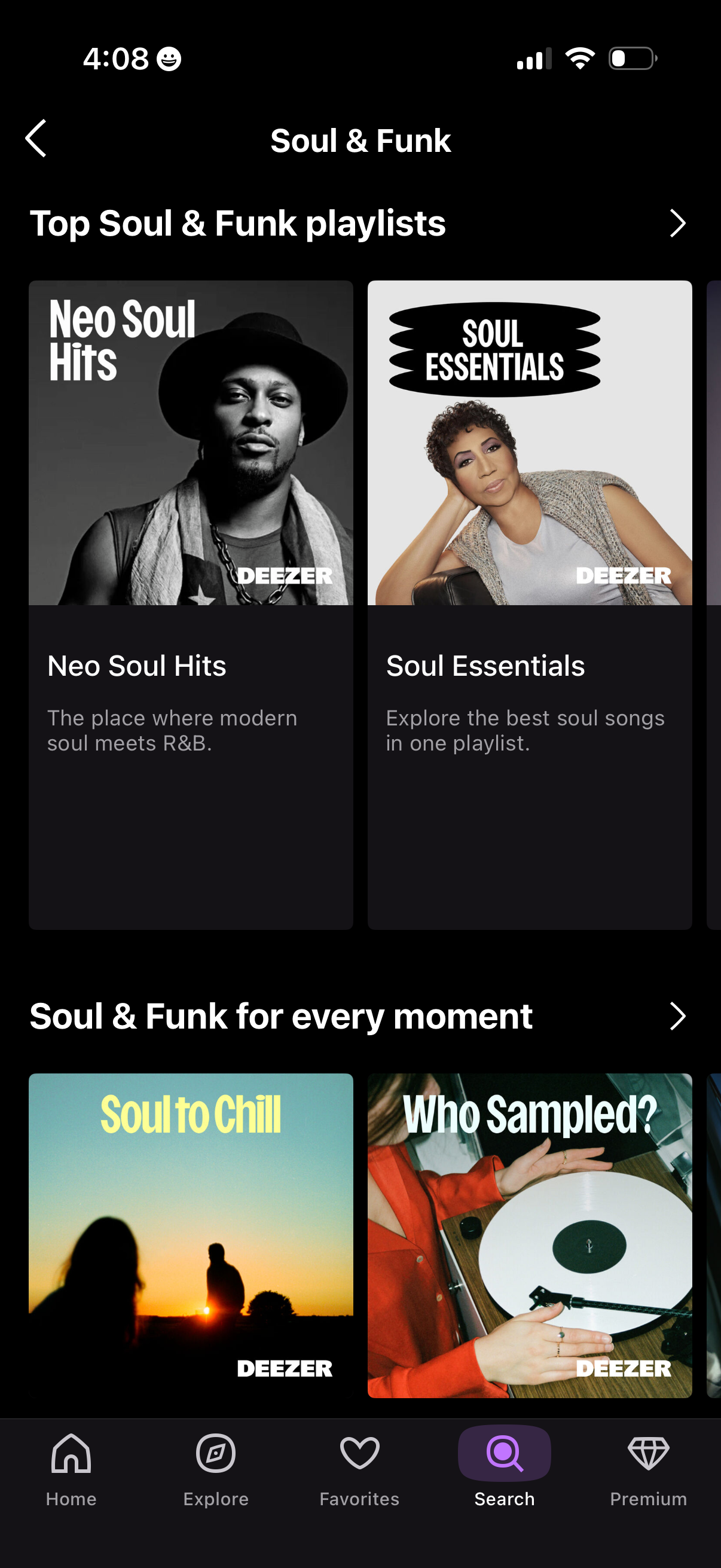 deezer app screenshot 16