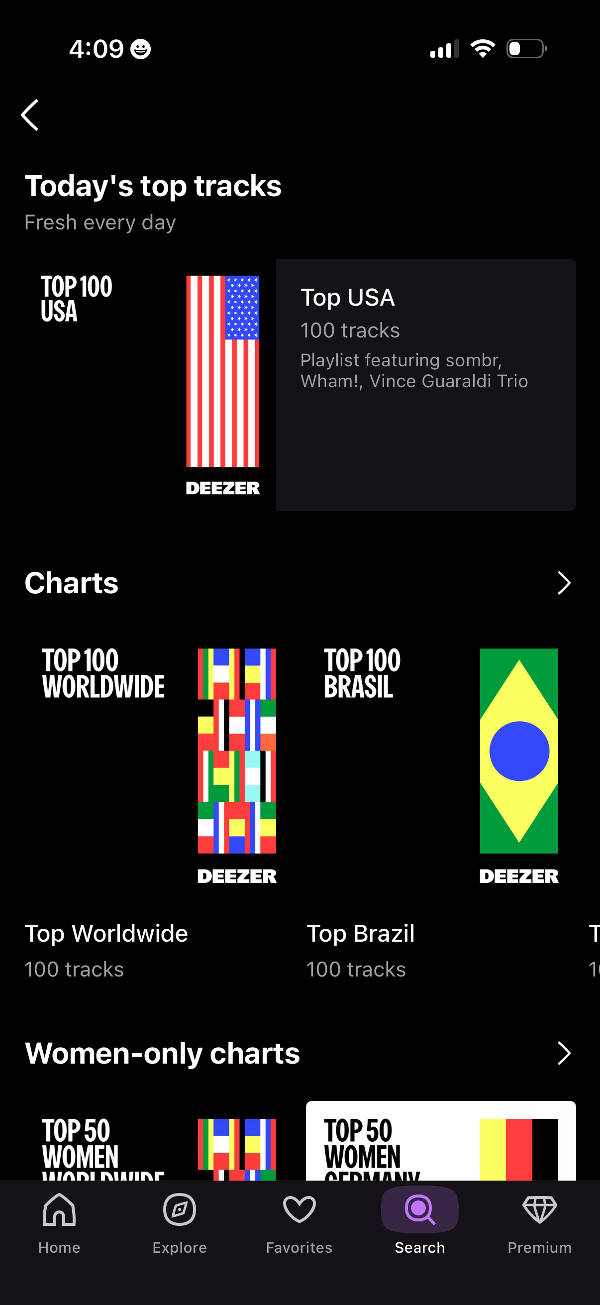 deezer app screenshot 8