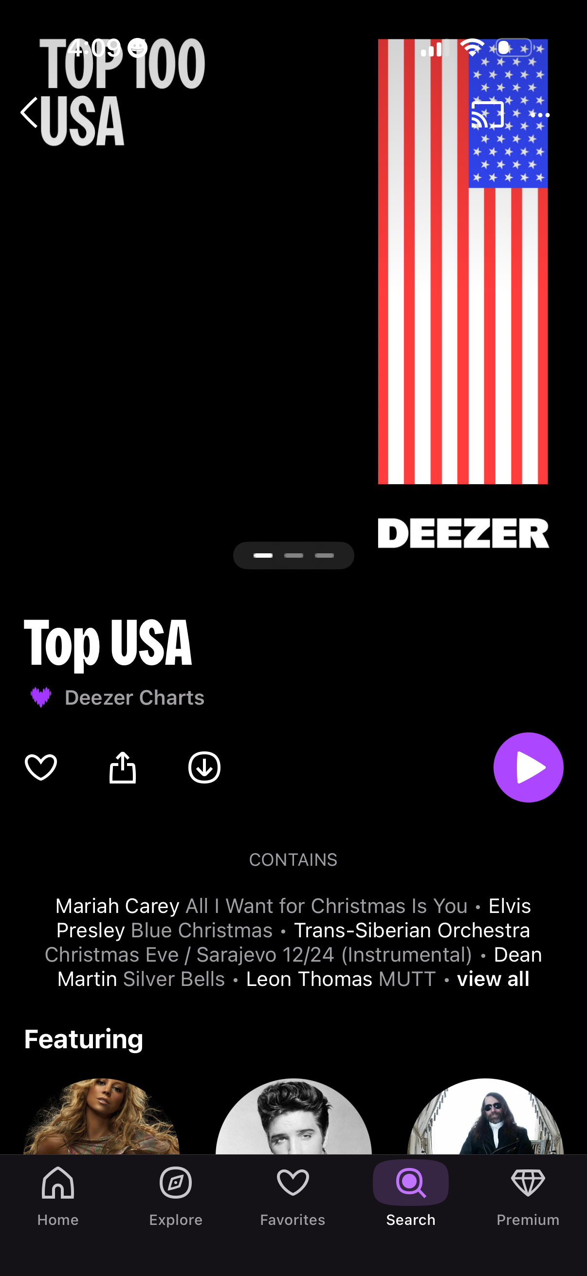 deezer app screenshot 7