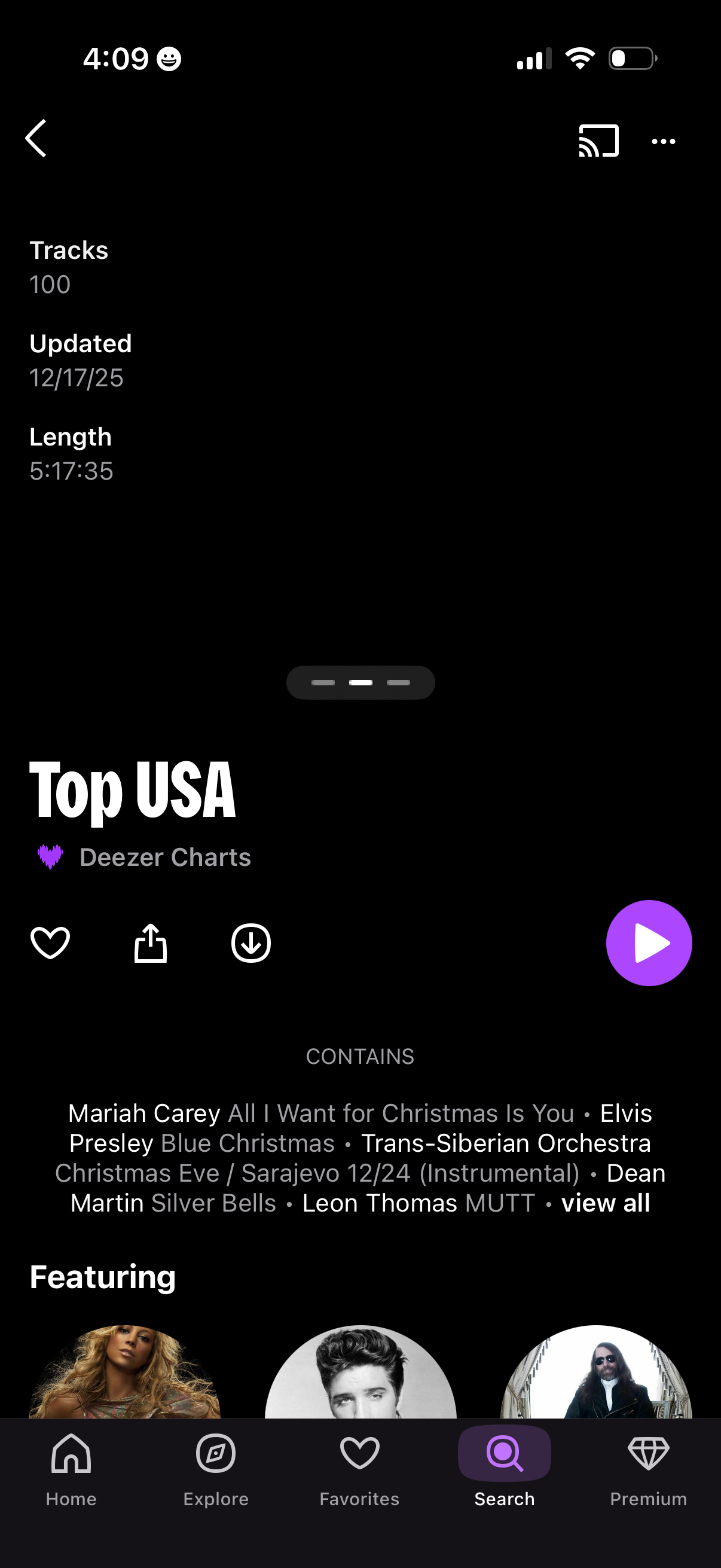 deezer app screenshot 6