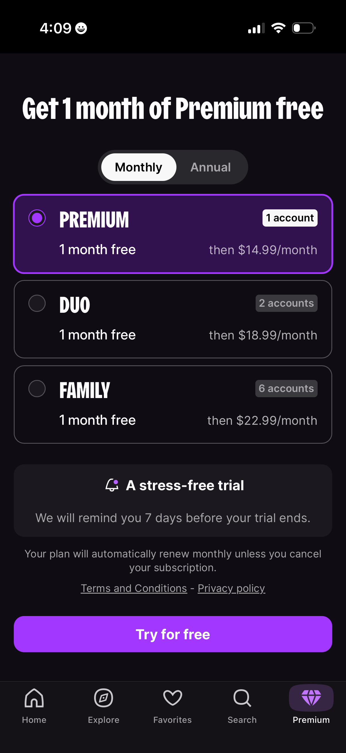 deezer app screenshot 3