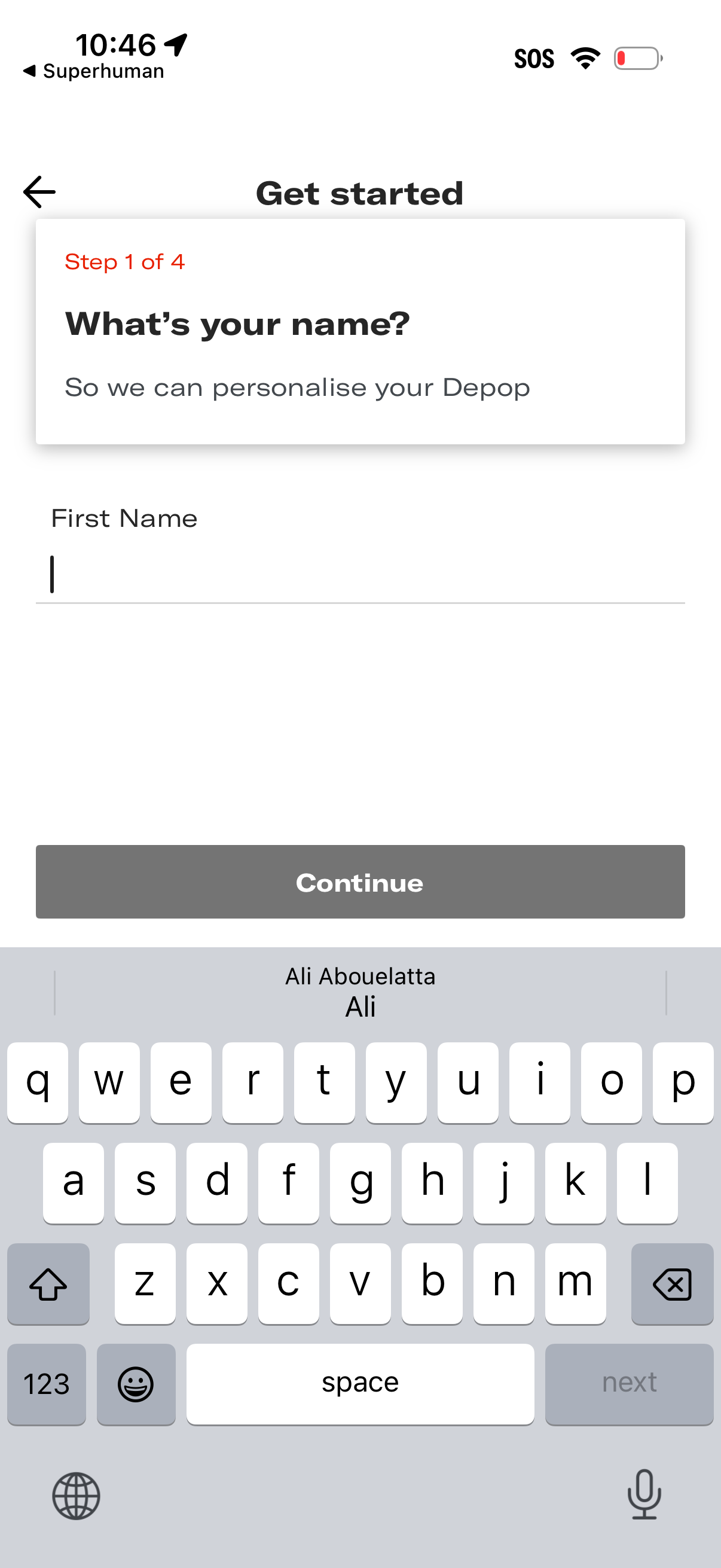 depop app screenshot 31