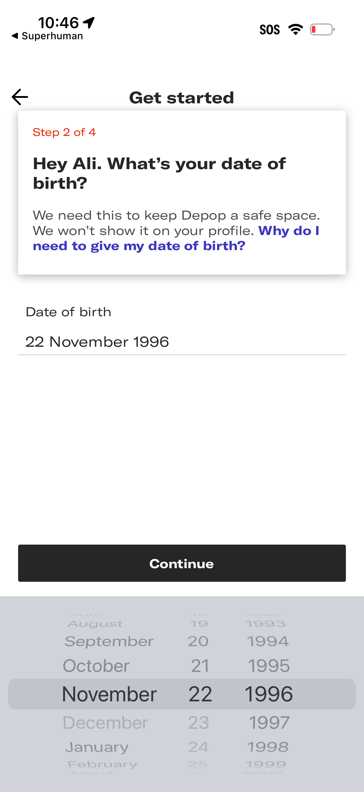 depop app screenshot 30