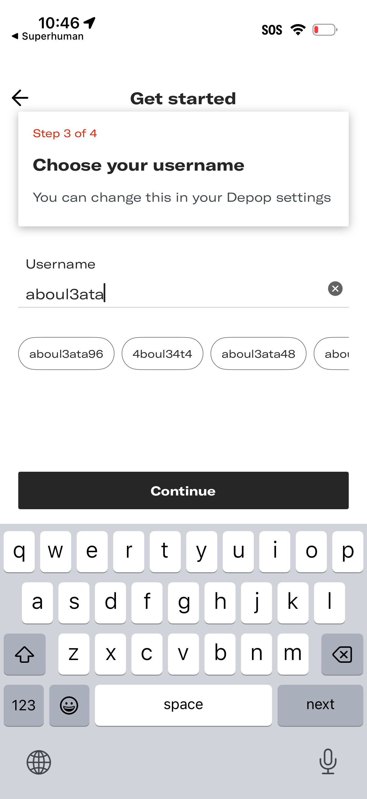 depop app screenshot 29