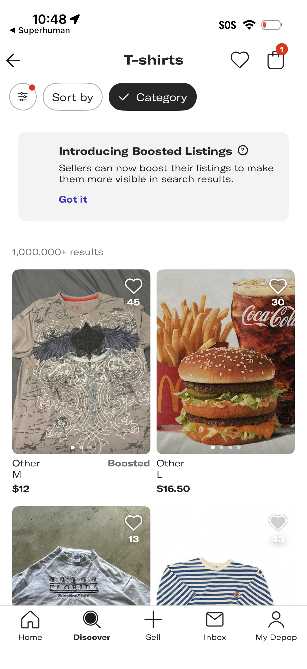 depop app screenshot 13