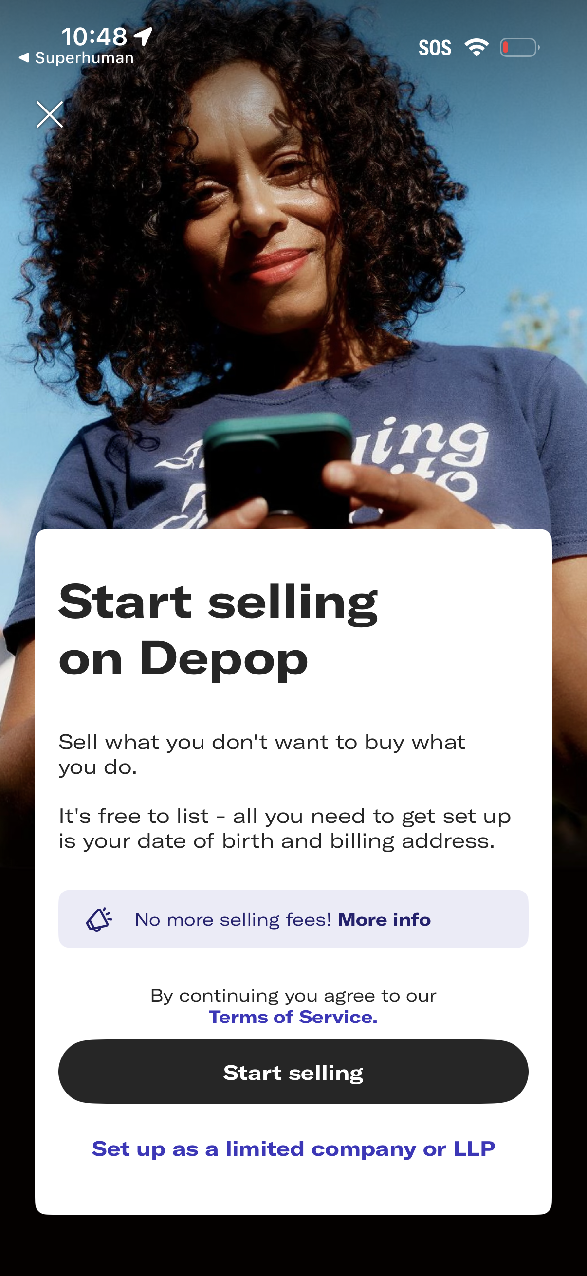 depop app screenshot 11