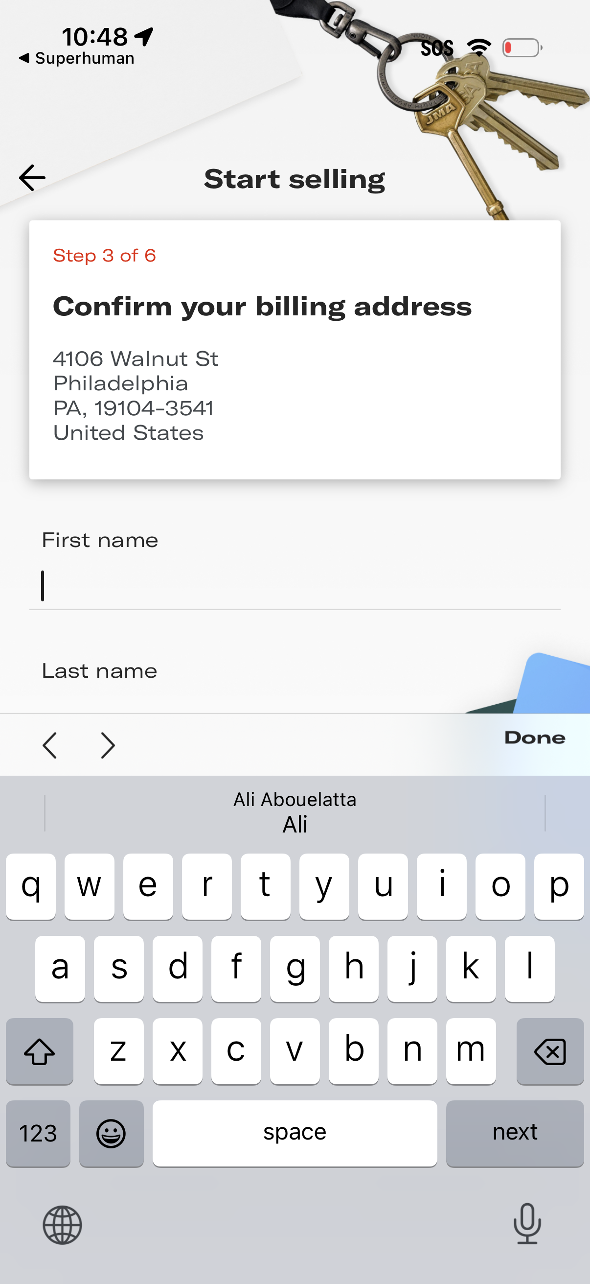 depop app screenshot 7