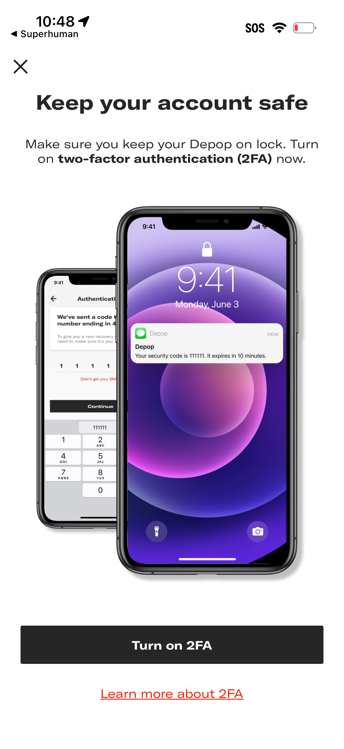 depop app screenshot 4