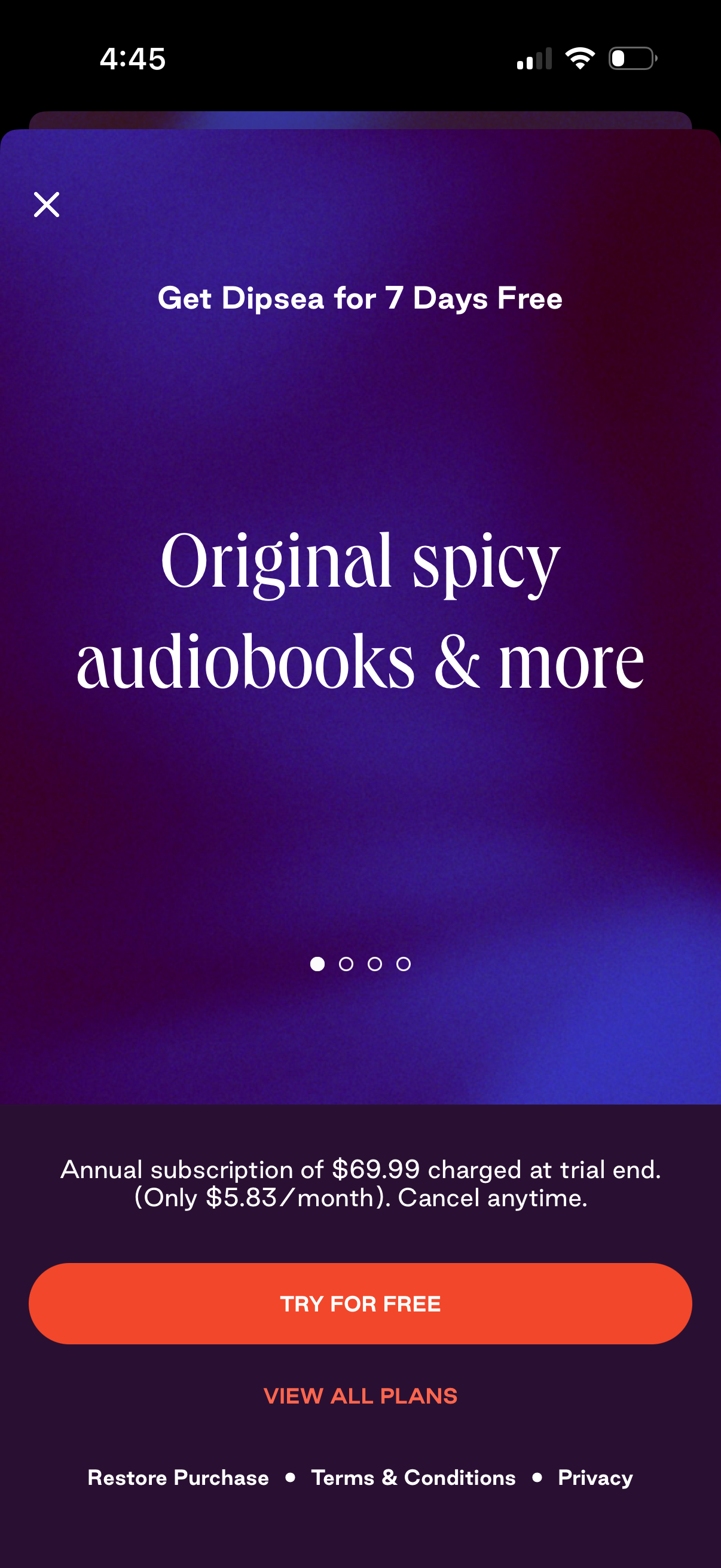 dipsea app screenshot 5