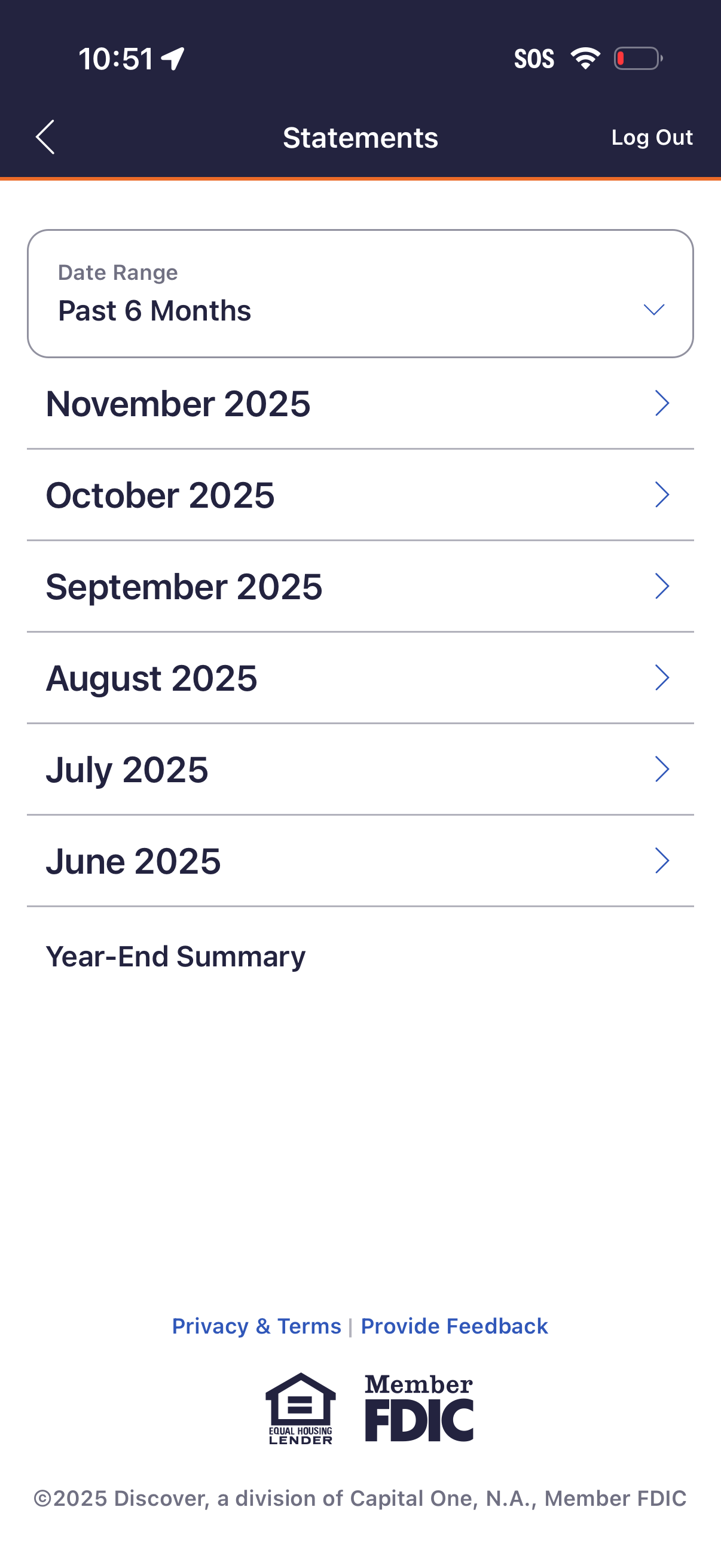 discover view statements