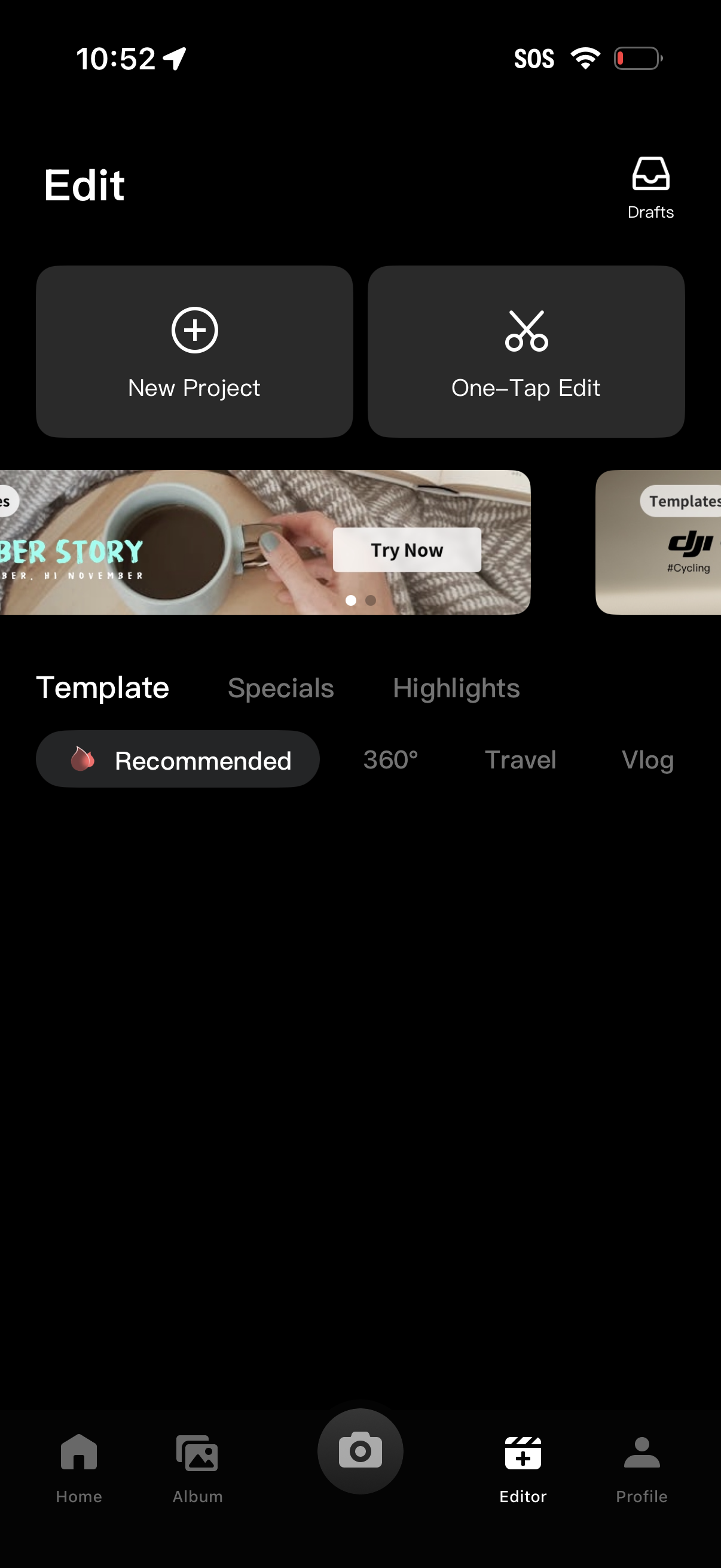 DJI-mimo app screenshot 5