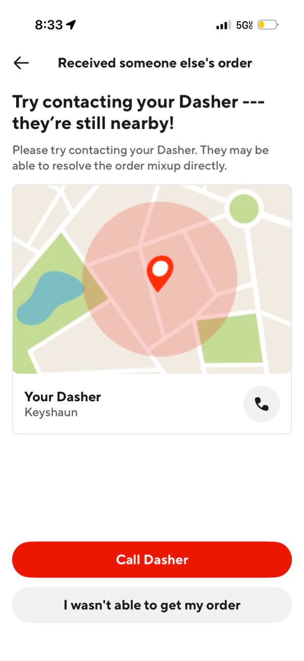 doordash app screenshot 17