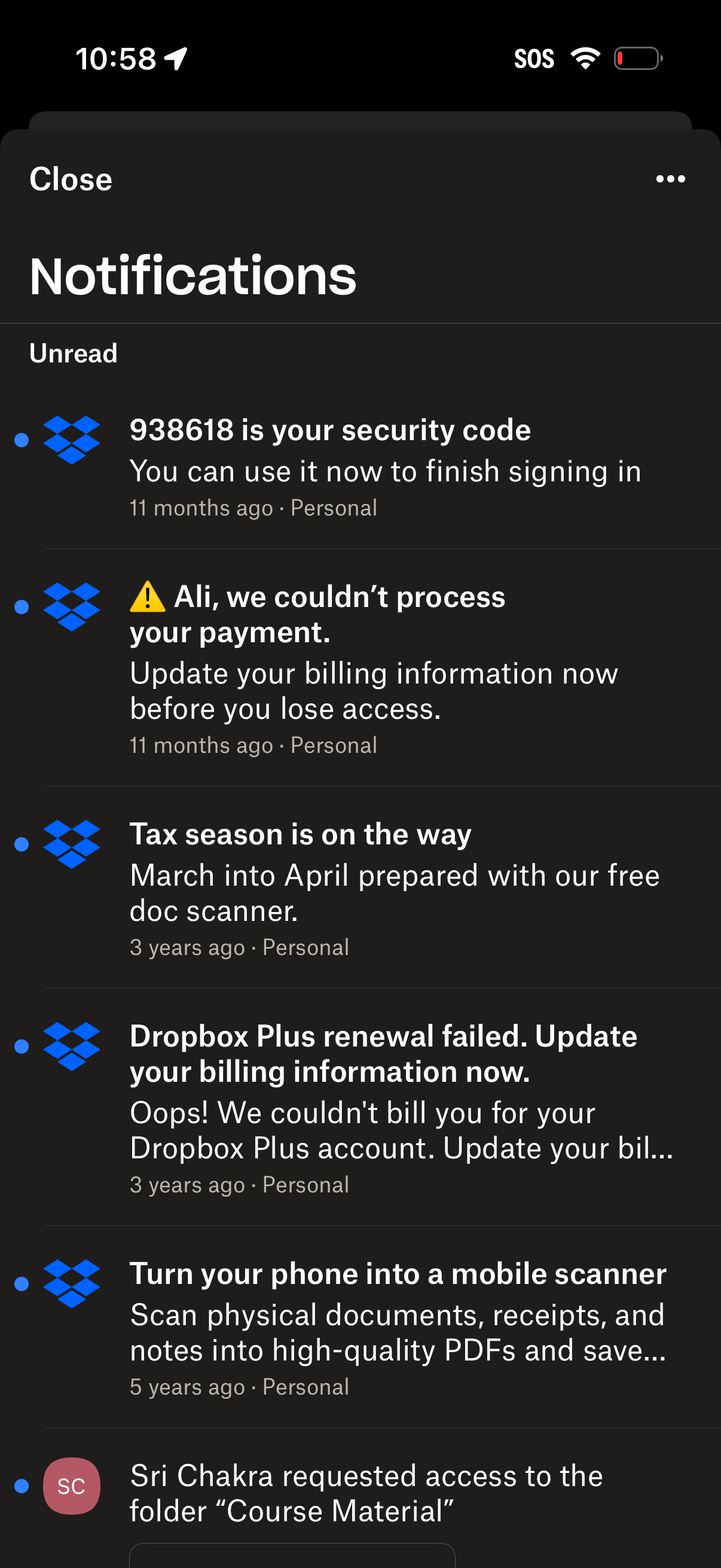 dropbox app screenshot 28