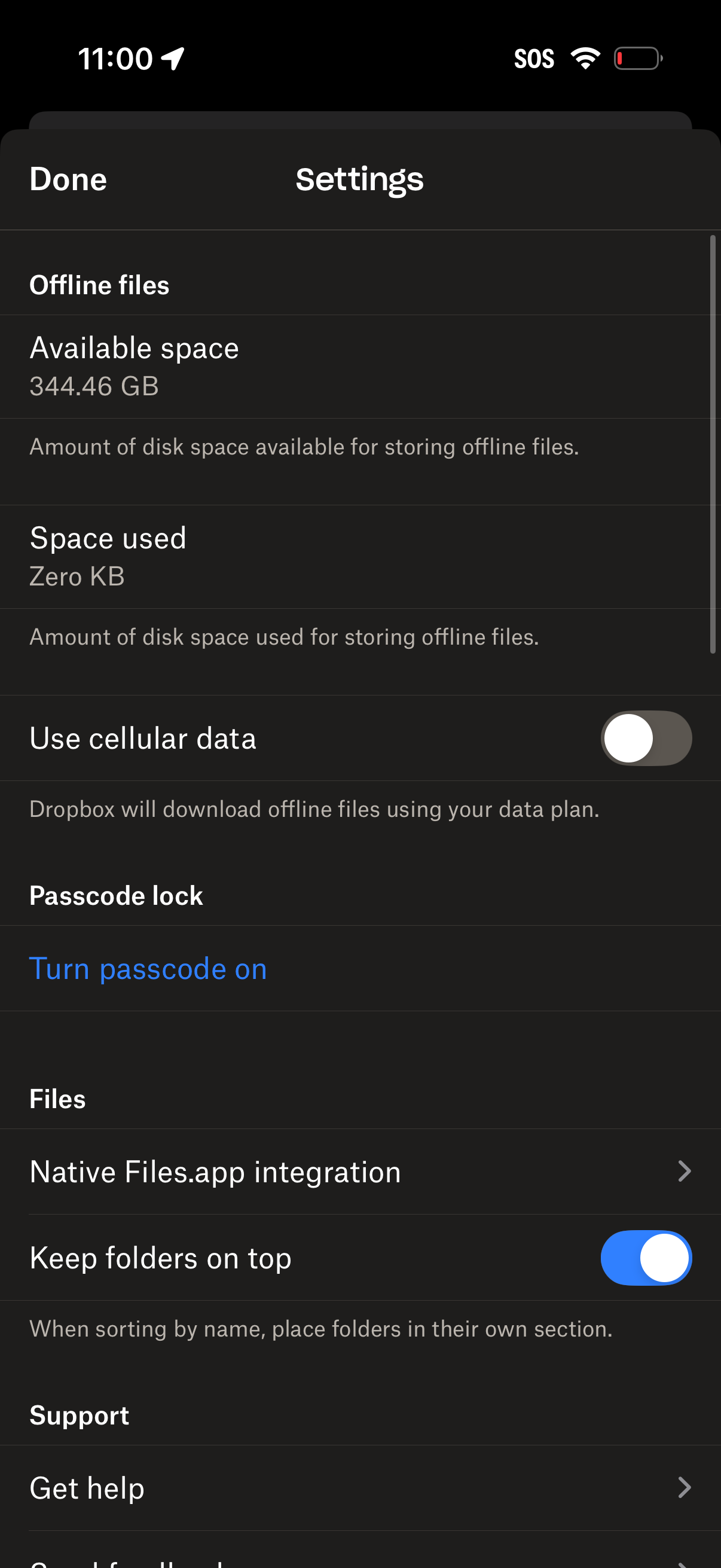 dropbox app screenshot 5