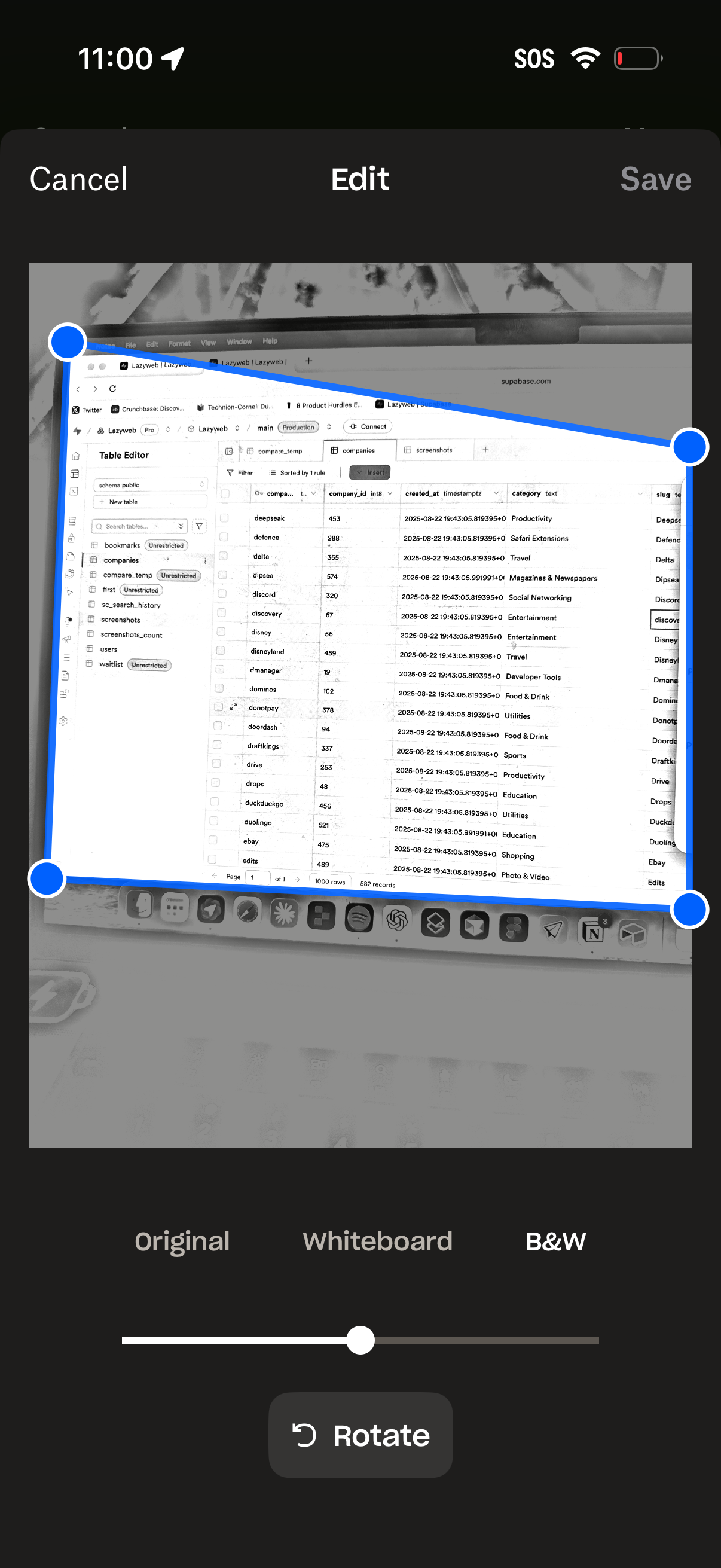 dropbox app screenshot 1