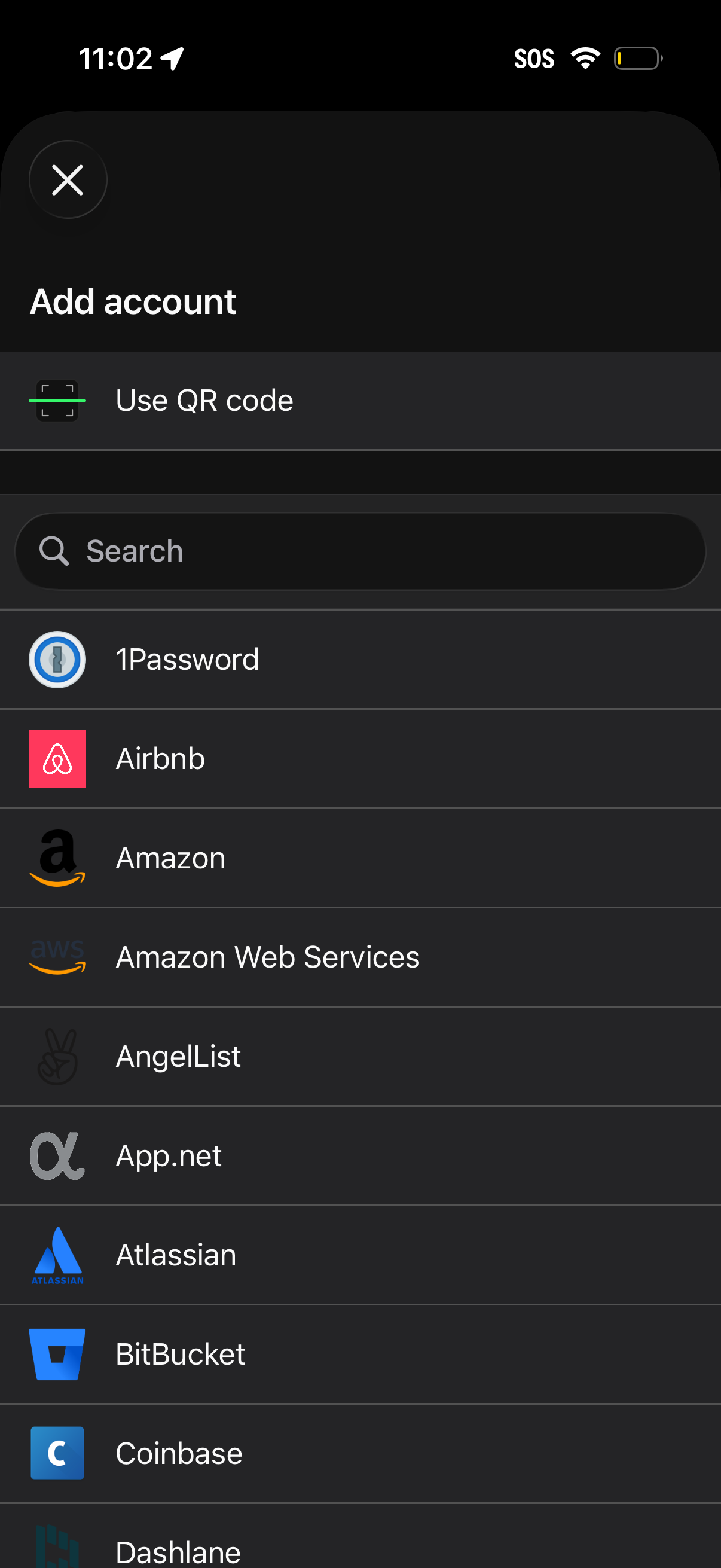 duo-mobile add third party account