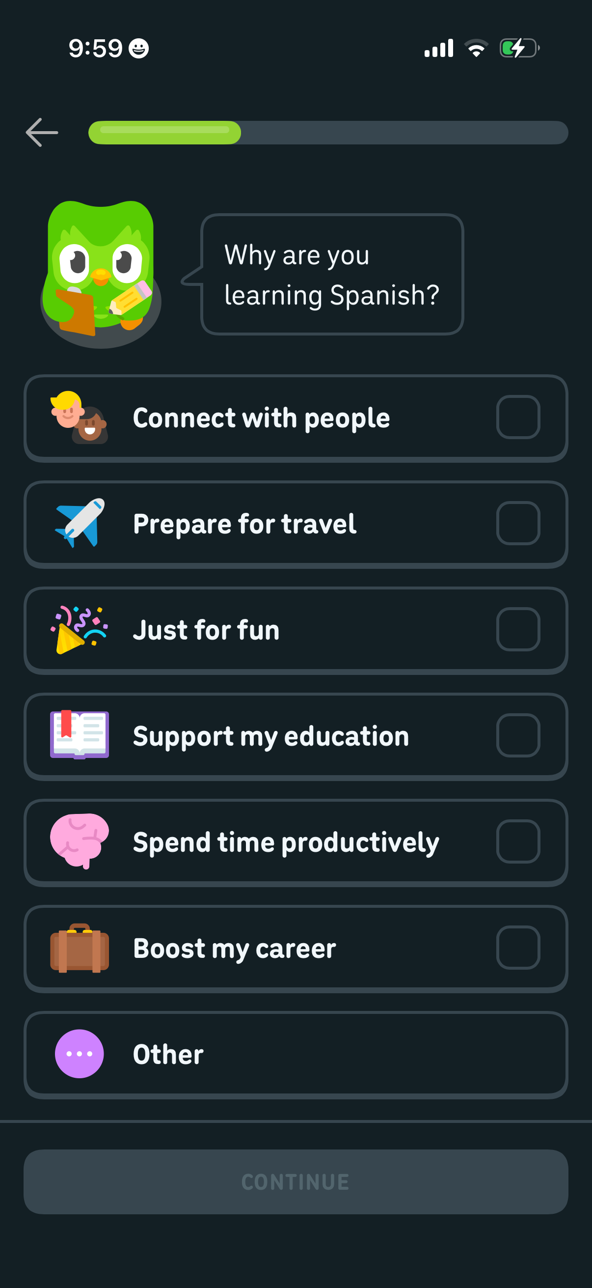 duolingo screen