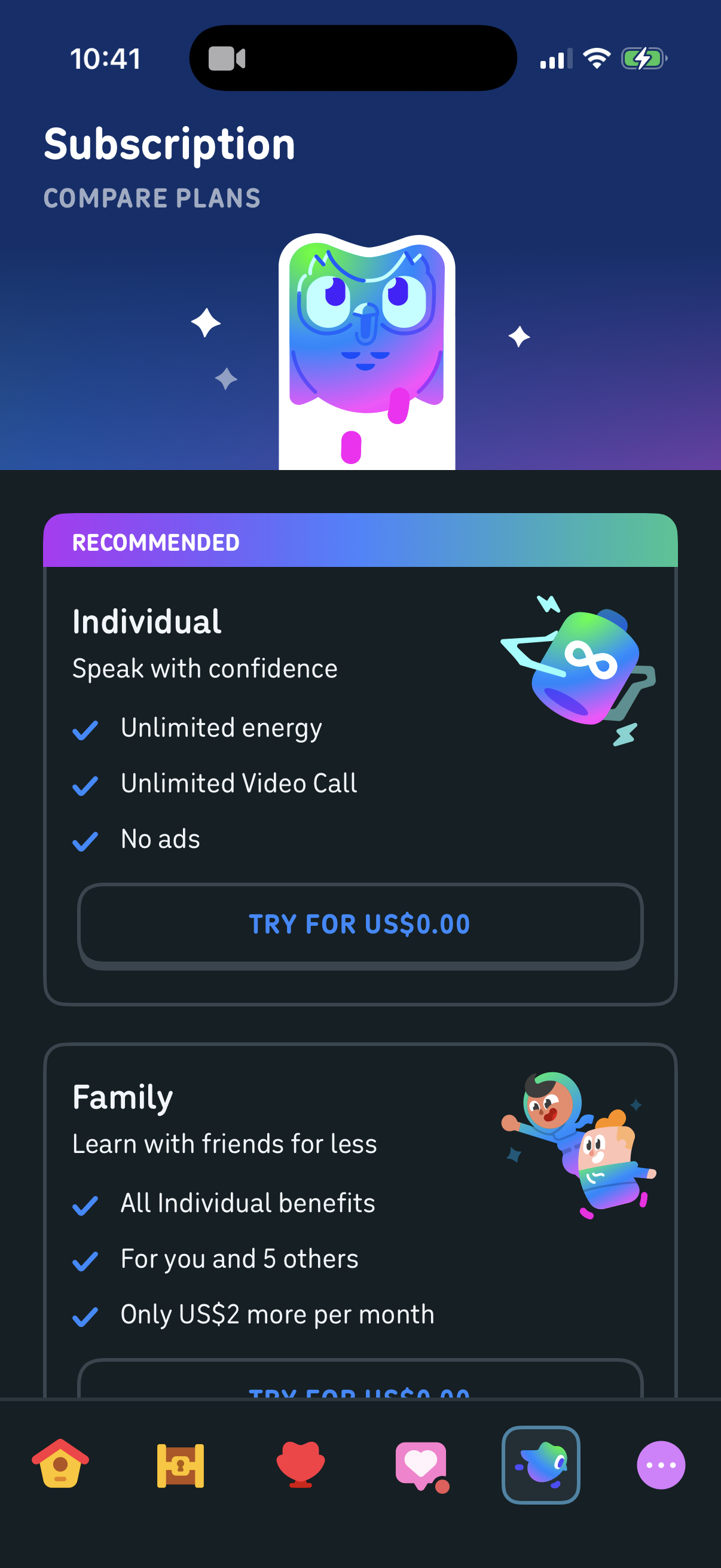 duolingo app screenshot 1