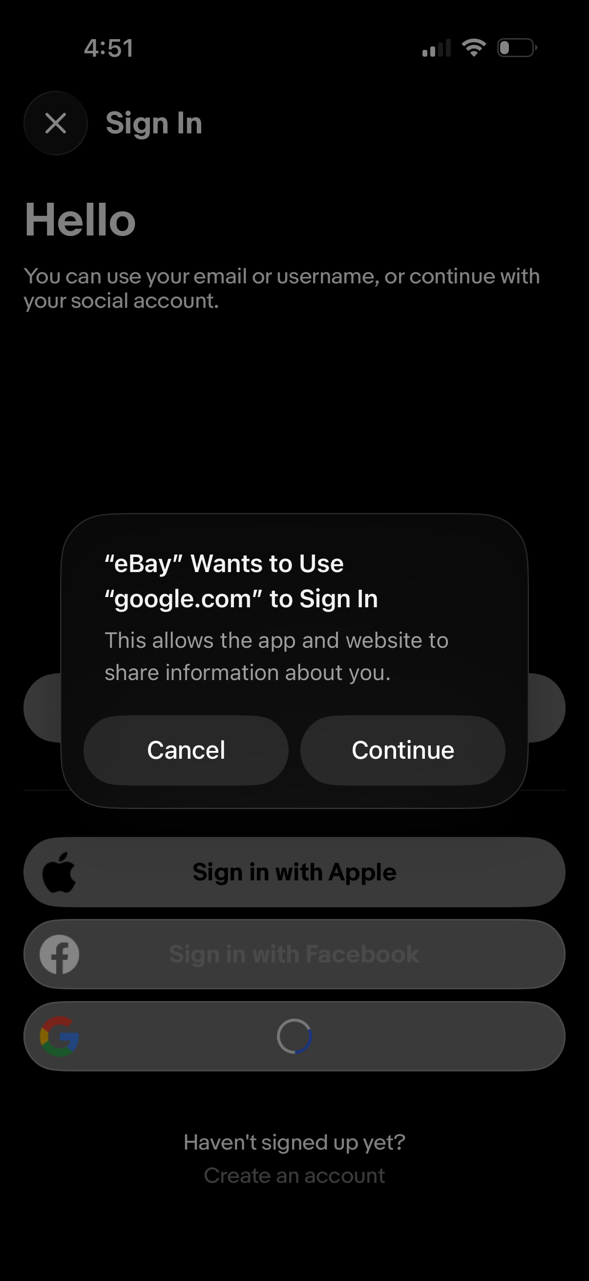 ebay app screenshot 9